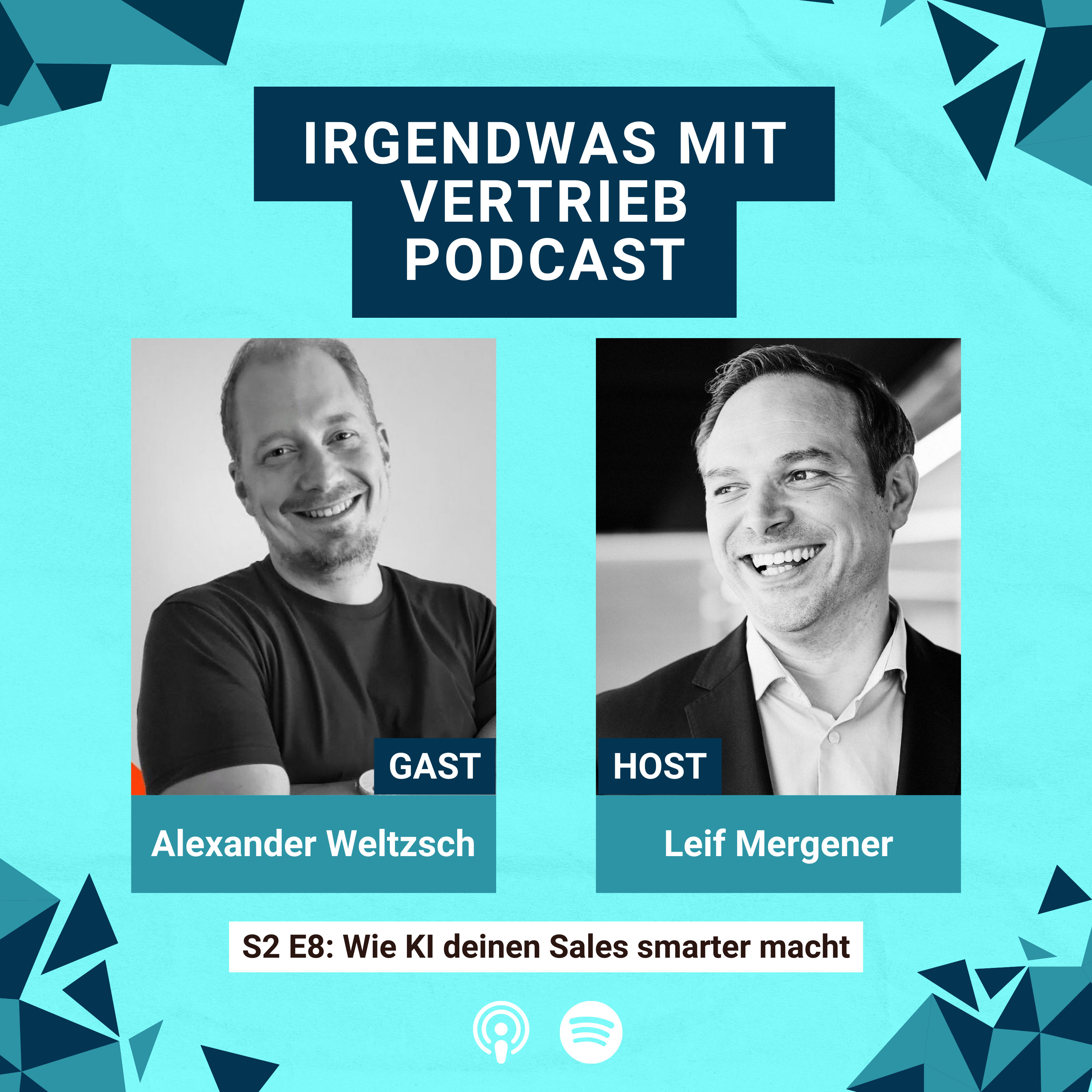 #52 S2E10 Wie KI deinen Sales Smarter macht - Interview mit Alexander Weltzsch von Dealcode.ai