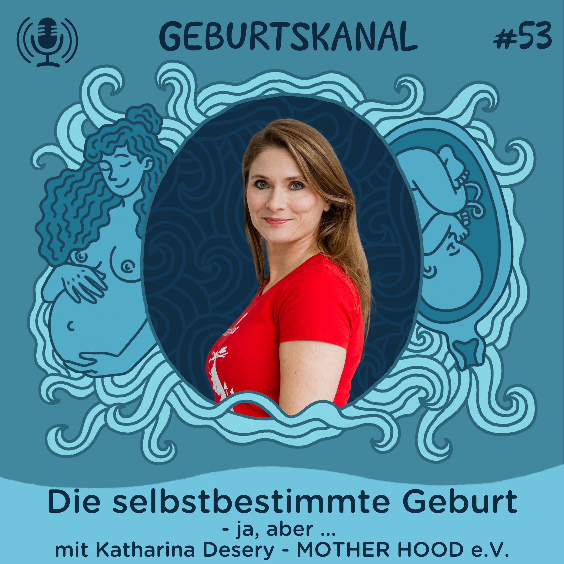 #53 Die selbstbestimmte Geburt - ja, aber … | Mit Katharina Desery - MOTHER HOOD e.V.