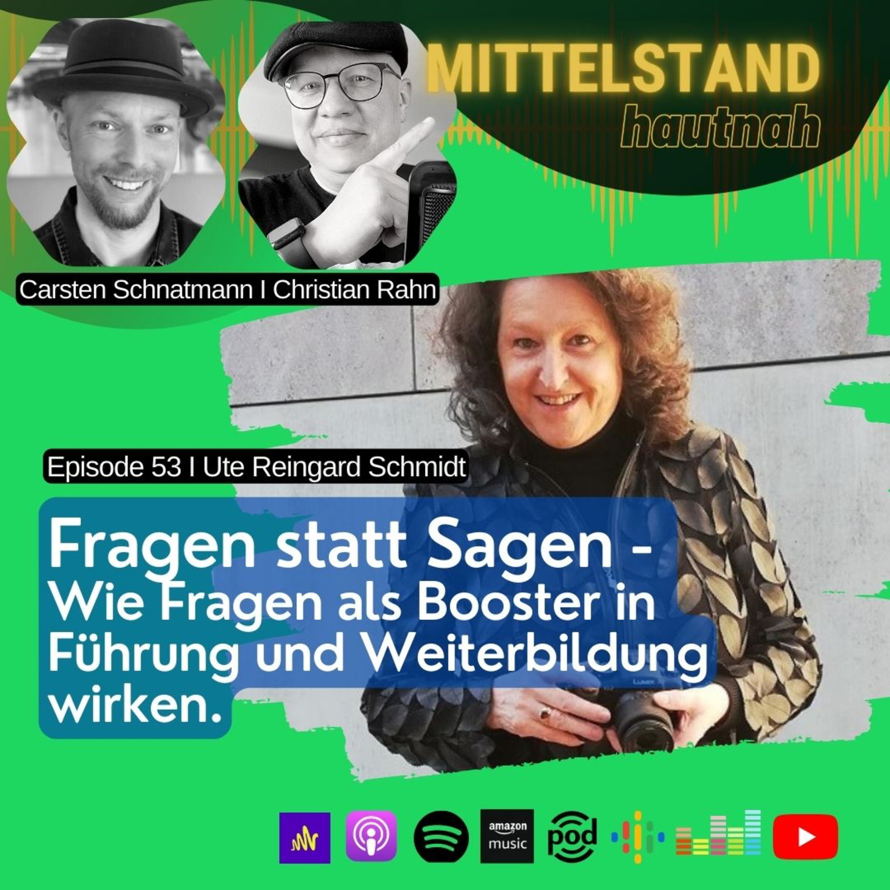 #53 Fragen statt Sagen - Fragen als Booster in Führung und Weiterbildung