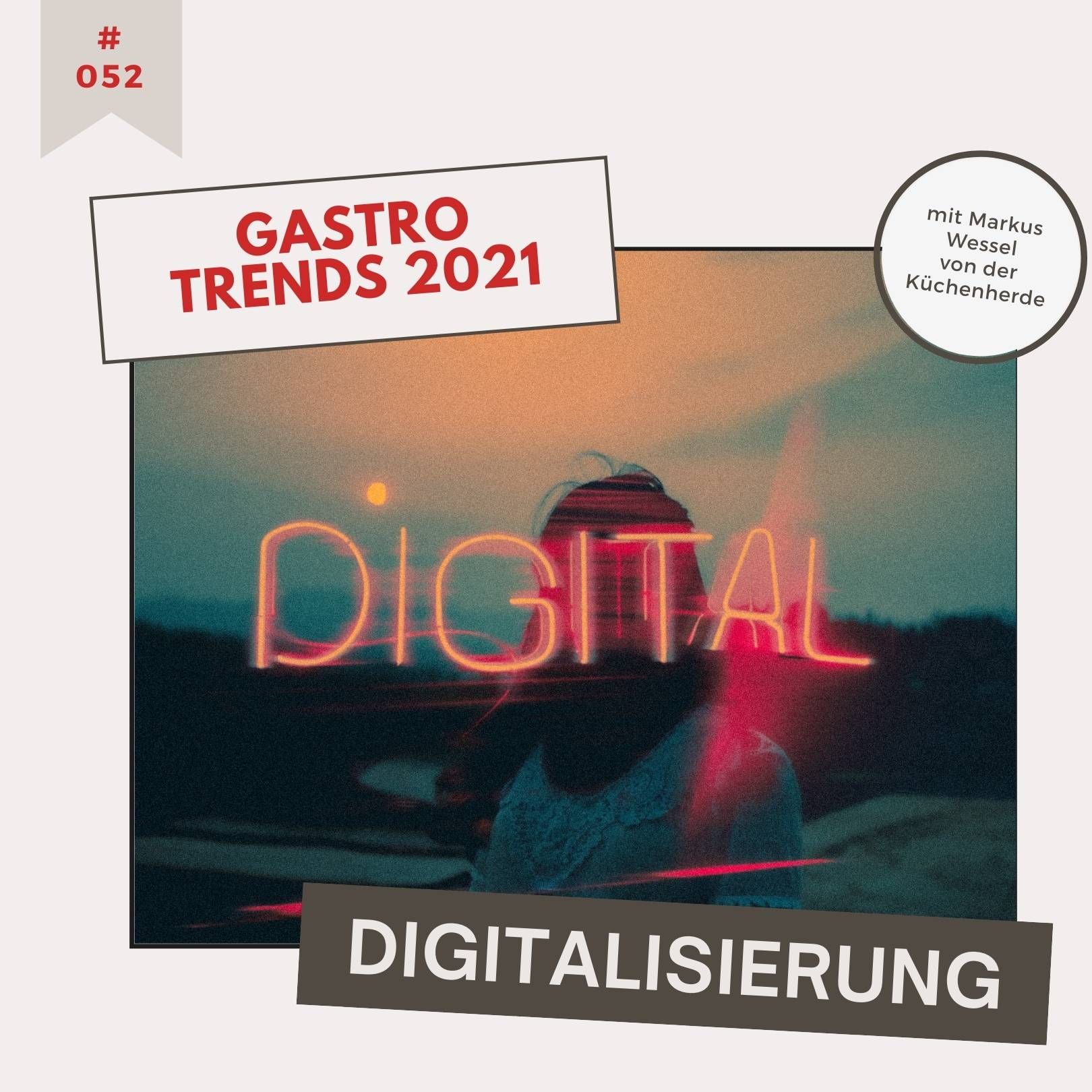 5/5 Gastro Trends 2021: Erfolgreich in die Zukunft mit Digitalisierung
