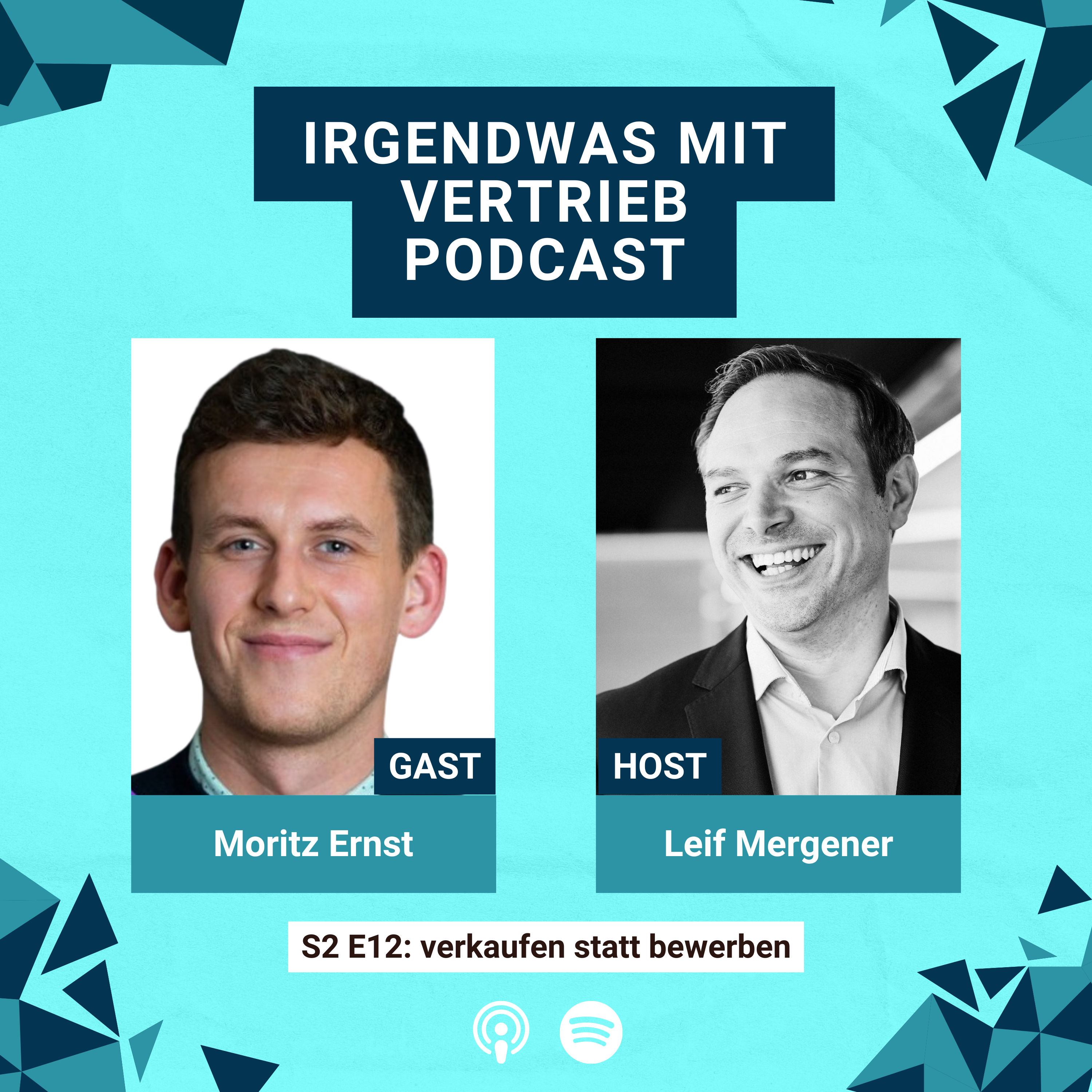 #55 S2E13 Verkaufen statt bewerben - so landest du den perfekten Sales Job in 2023: Interview mit Moritz Ernst von HYRETALENTS