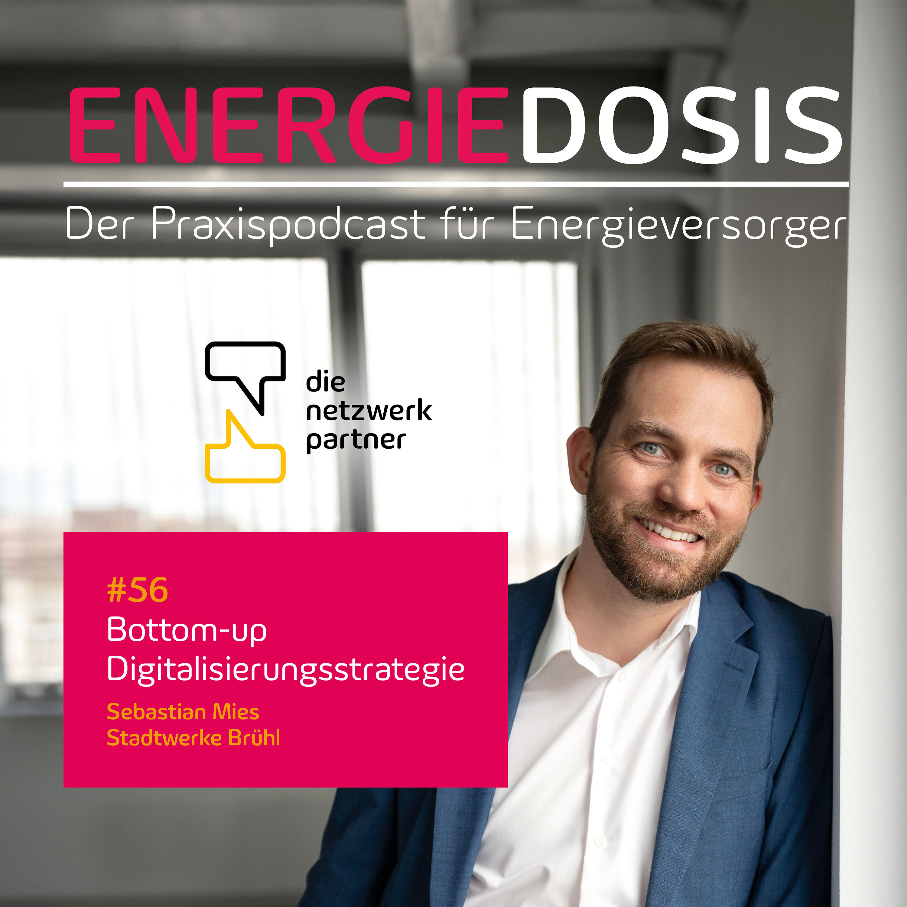 56: Bottom-up Digitalisierungsstrategie – Sebastian Mies, Stadtwerke Brühl