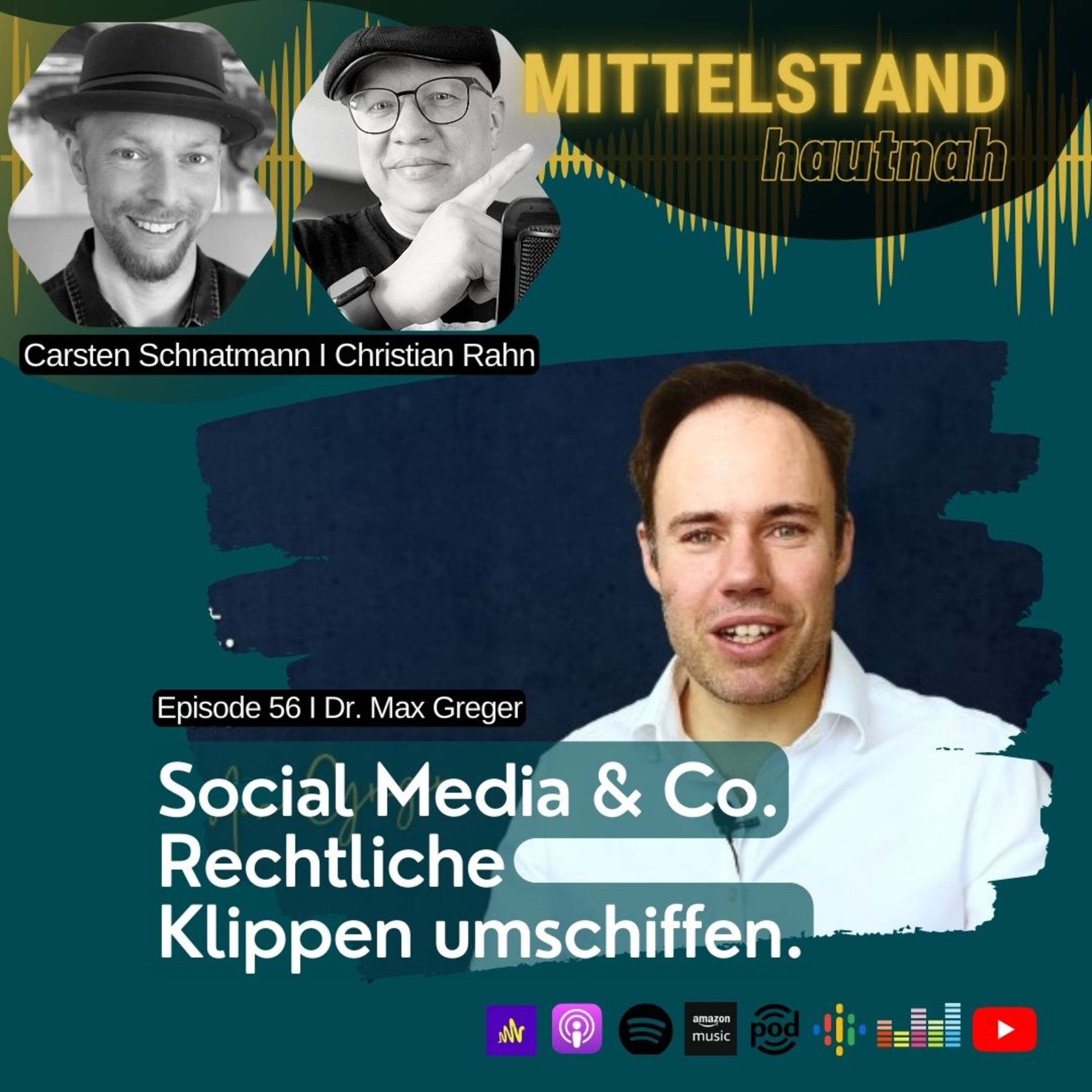 #56 Social Media & Co. - Rechtliche Klippen umschiffen.