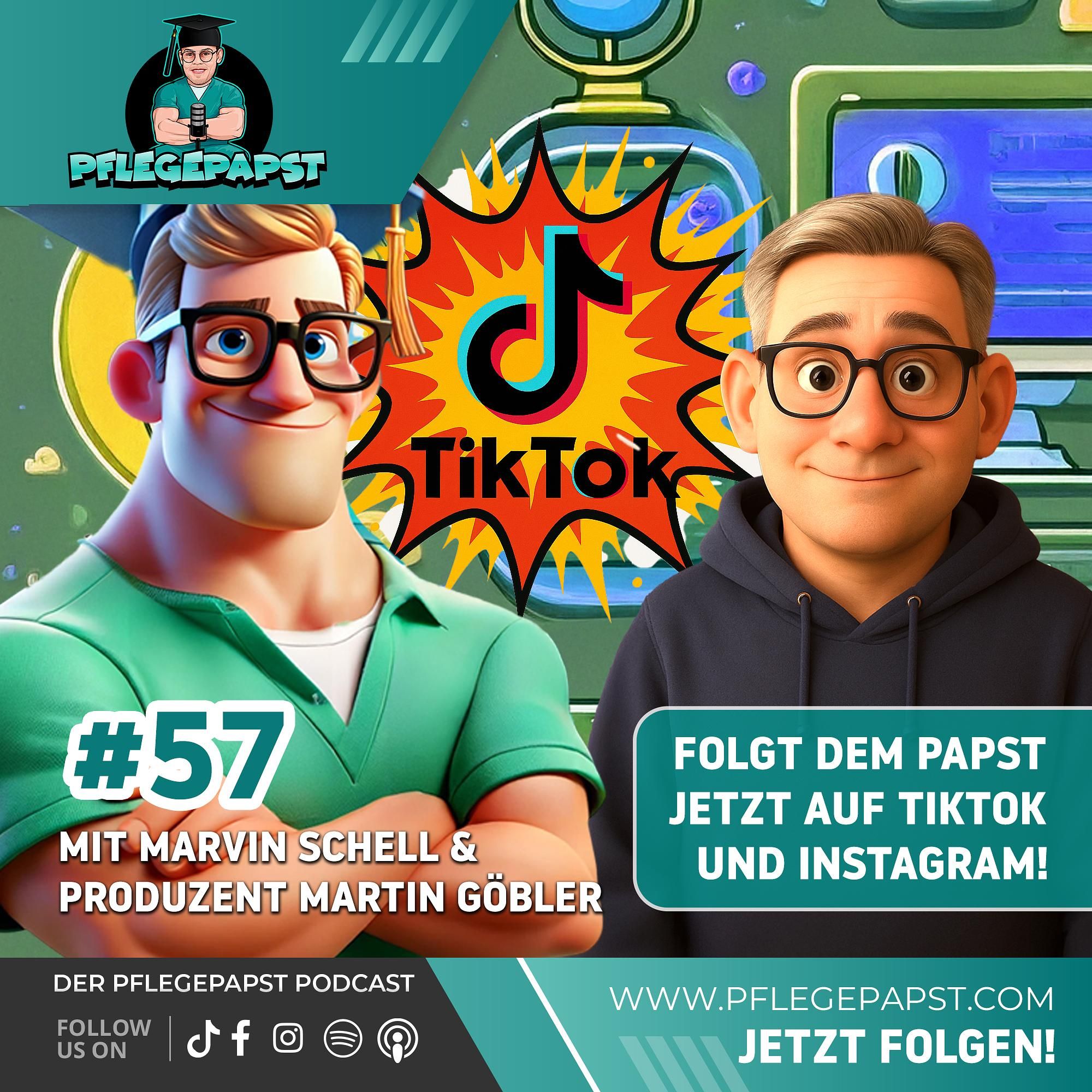 #57 Pflegepapst goes TikTok - Ein Podcast-Format im Aufbruch