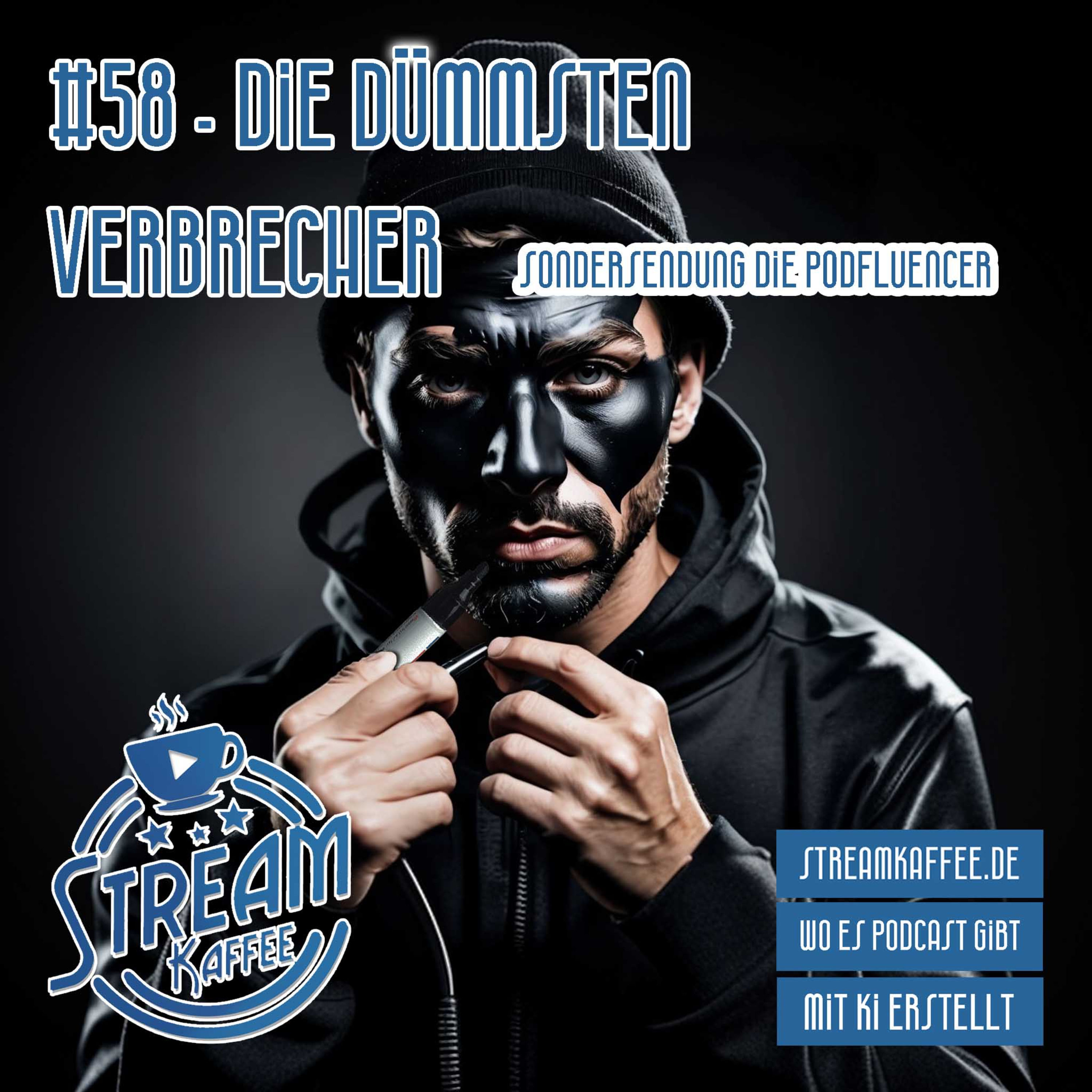 58 - Die Dümmsten Verbrecher (Sondersendung Die Podfluencer)