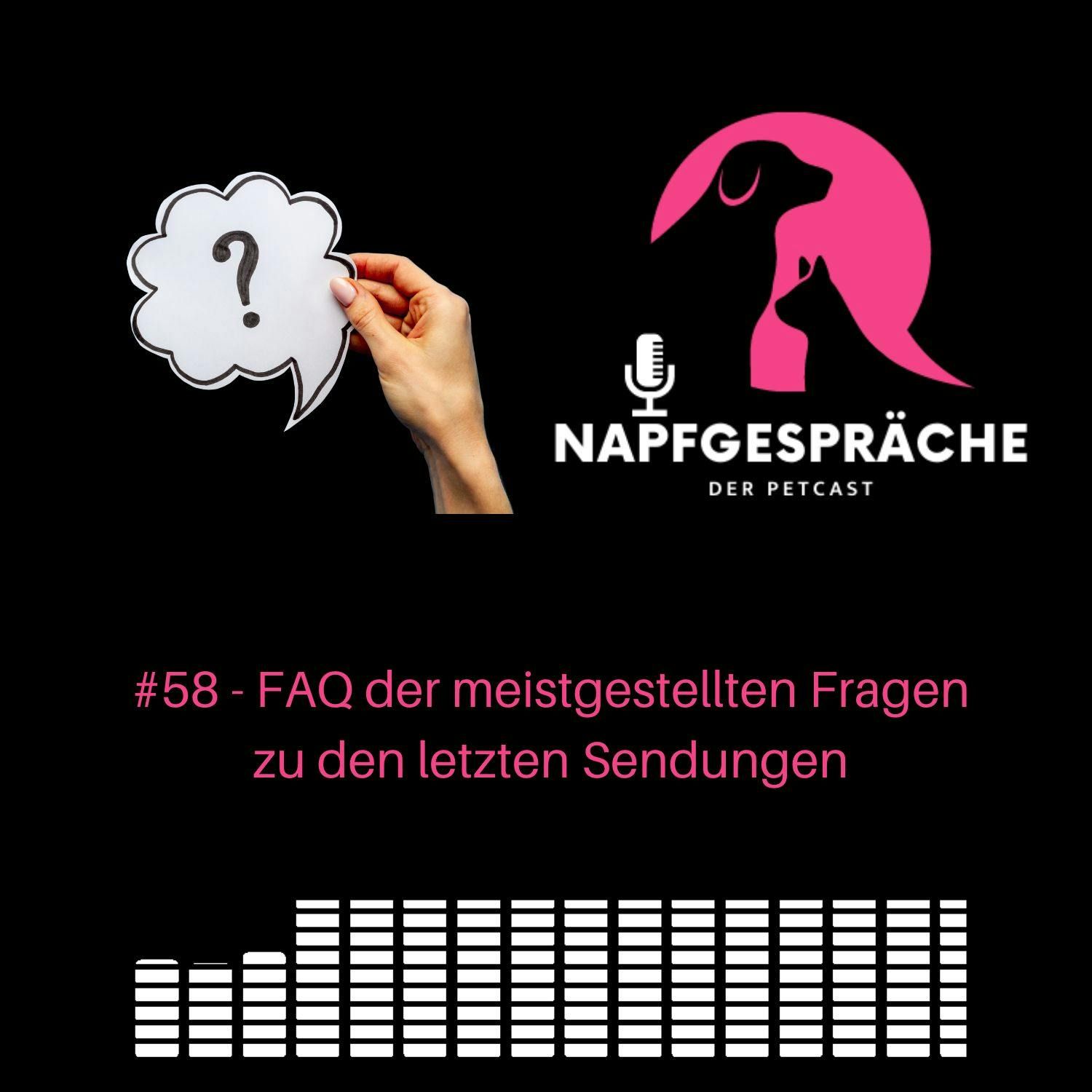 #58 - FAQ der meistgestellten Fragen zu den letzten Sendungen