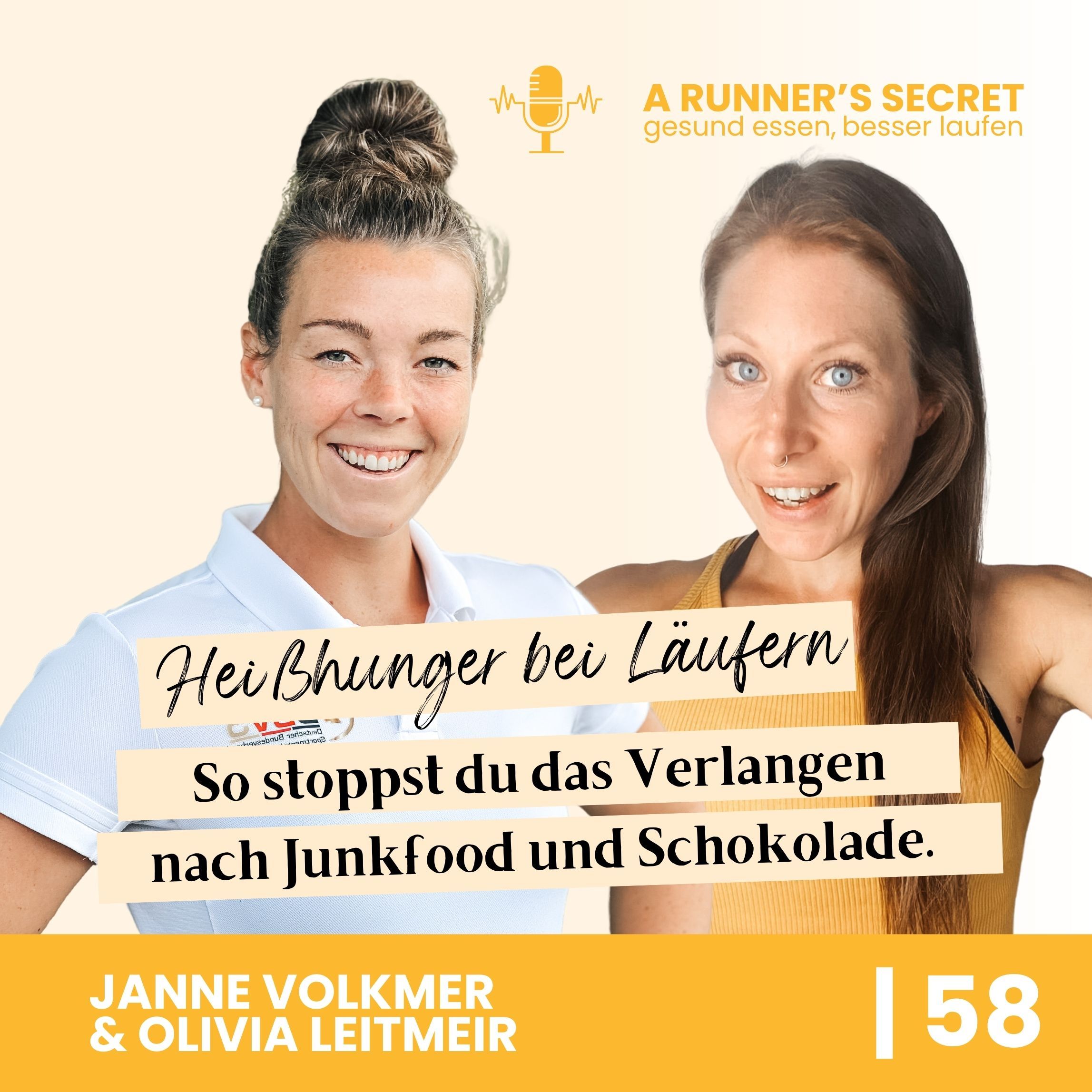 58 | Heißhunger bei Läuferinnen & Läufern - So stoppst du ständiges Snacken und das Verlangen nach Schokolade