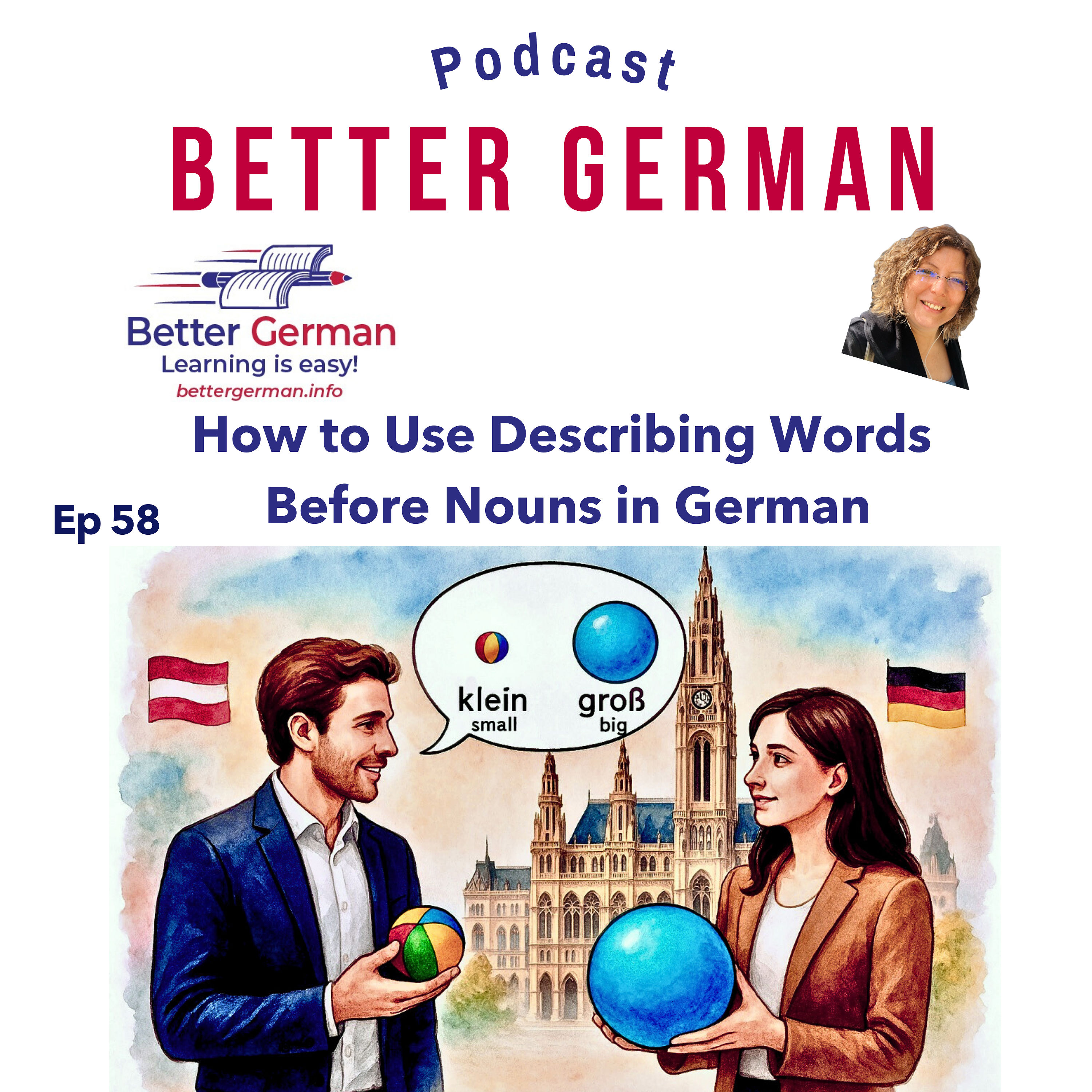 58 How to Use Describing Words Before Nouns in German