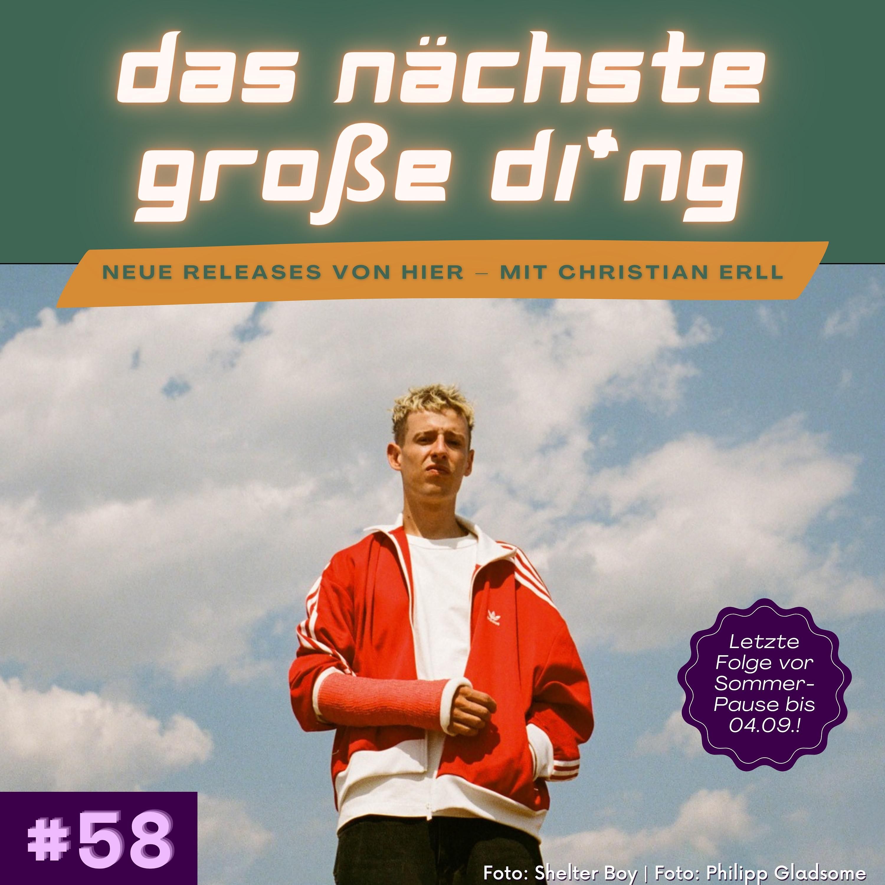 #58 Shelter Boy, FLOSS, Blush Always und mehr