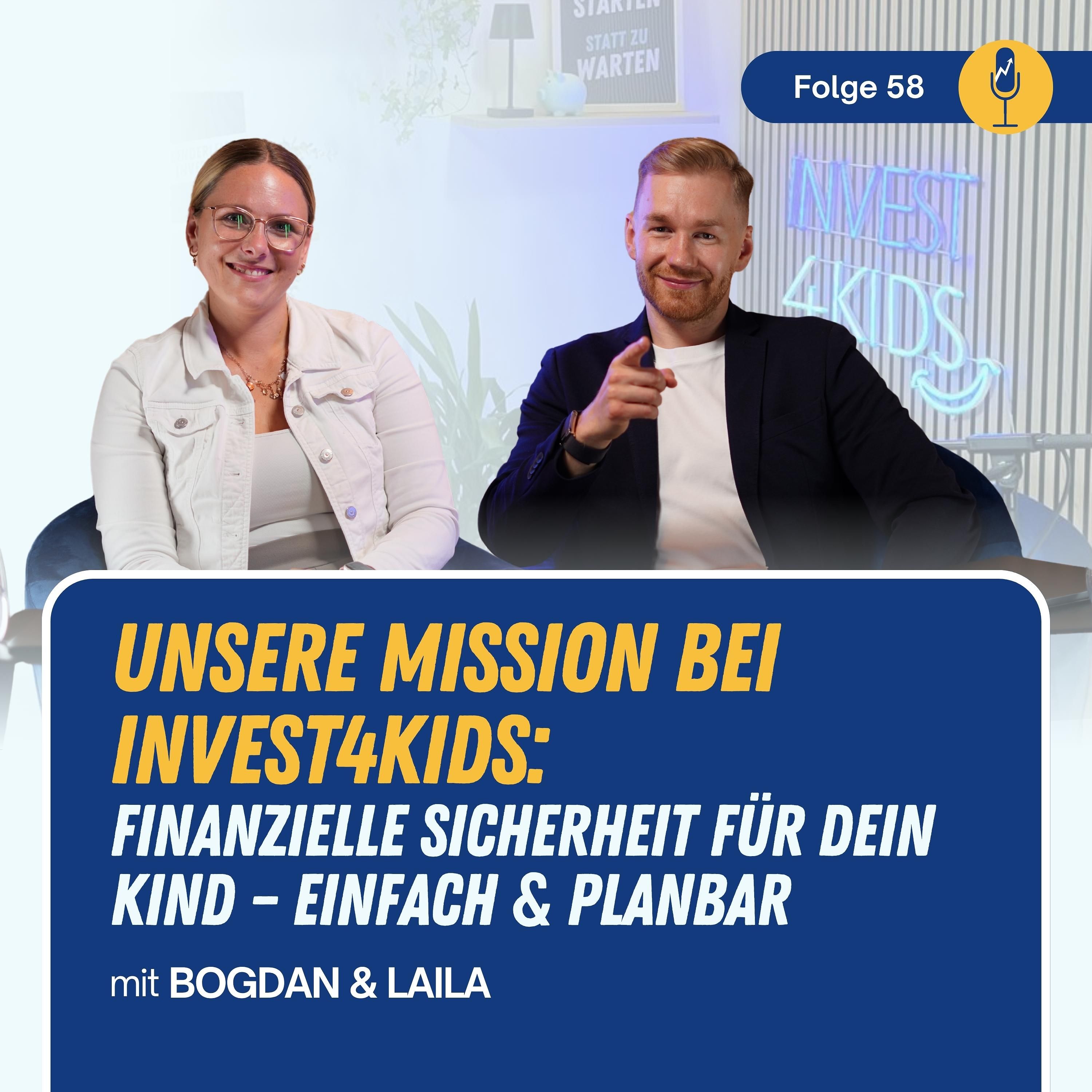 #58 Unsere Mission bei Invest4Kids: Finanzielle Sicherheit für dein Kind – einfach & planbar