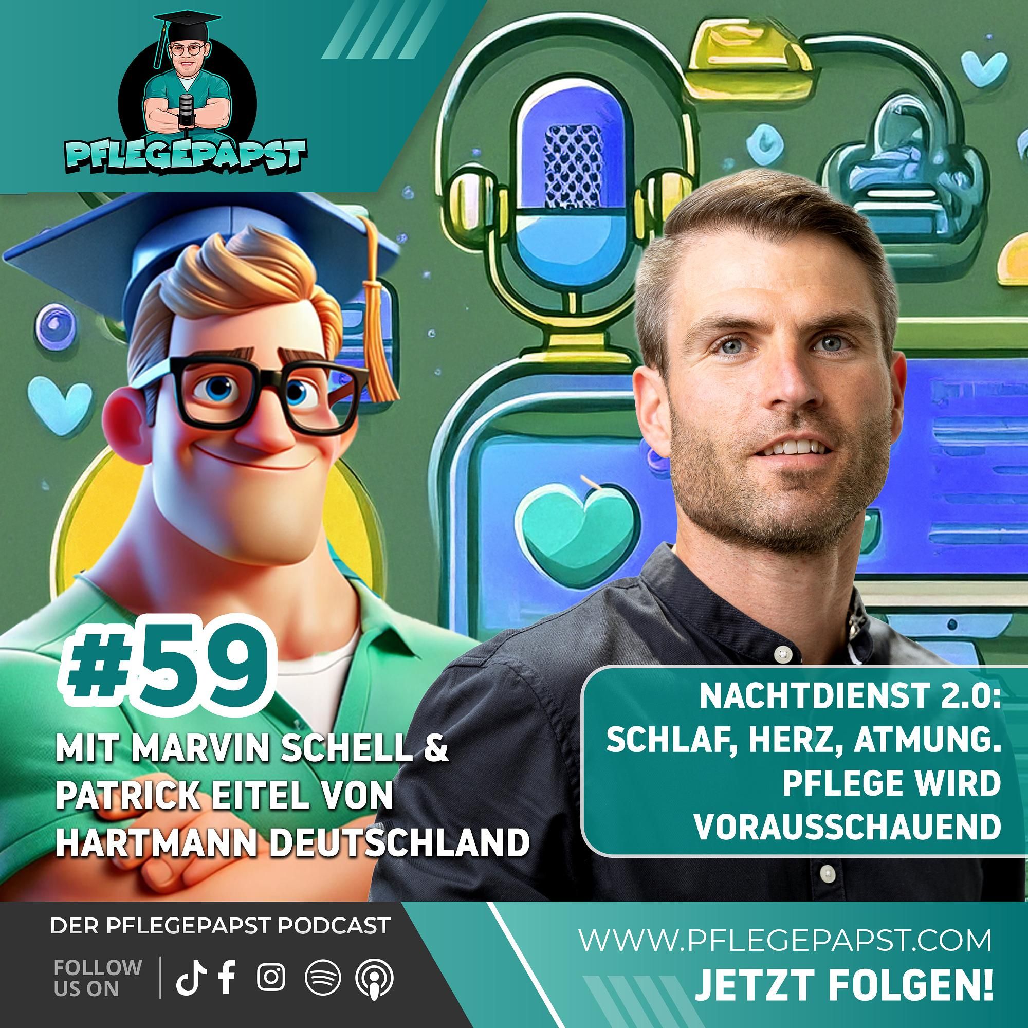 #59 Digitale Transformation in der Pflege – mit Patrick Eitel (Hartmann Deutschland)