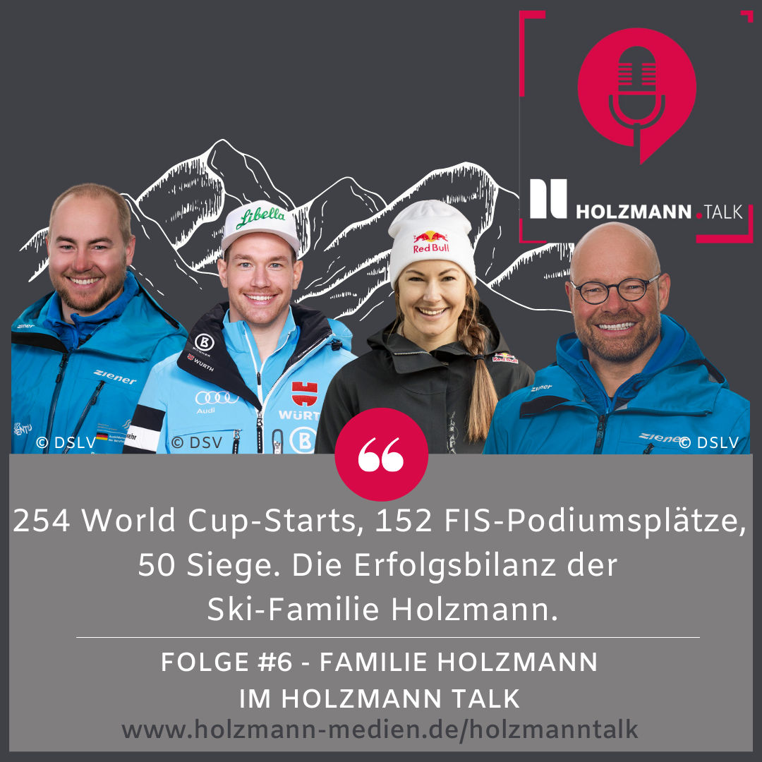 #6 Johanna, Sebastian, Benedikt und Max Holzmann: Wintersport und Unternehmertum - Welche Parallelen gibt es?