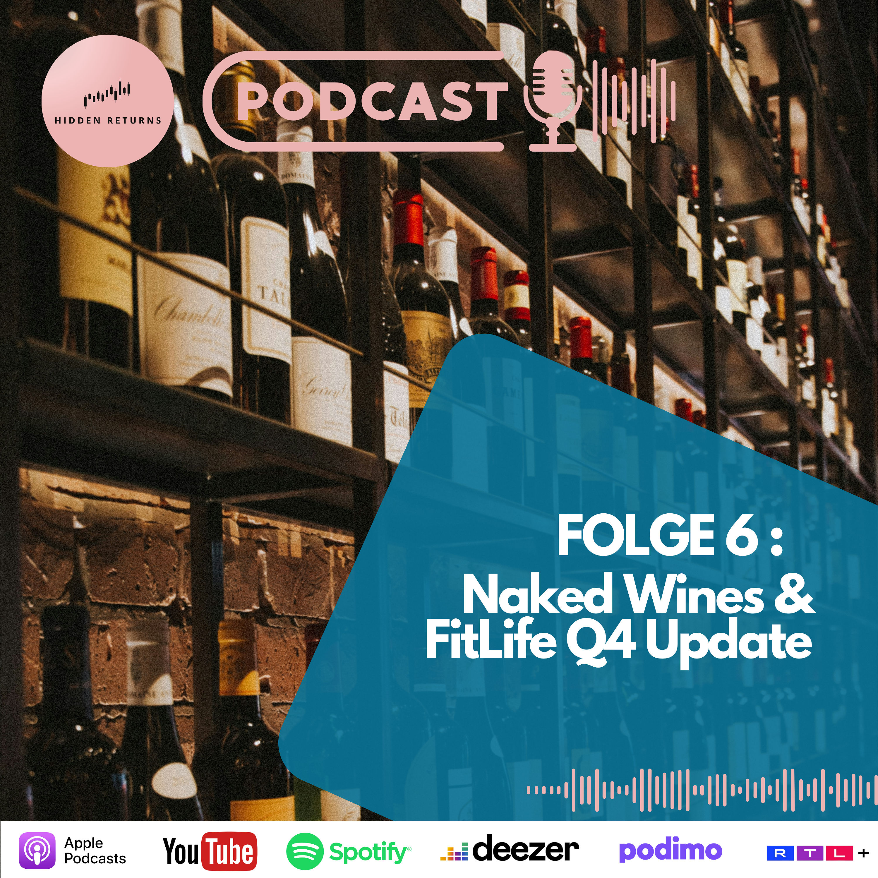 #6 - Naked Wines Aktie ($WINE.L) + FitLife Q4 Update