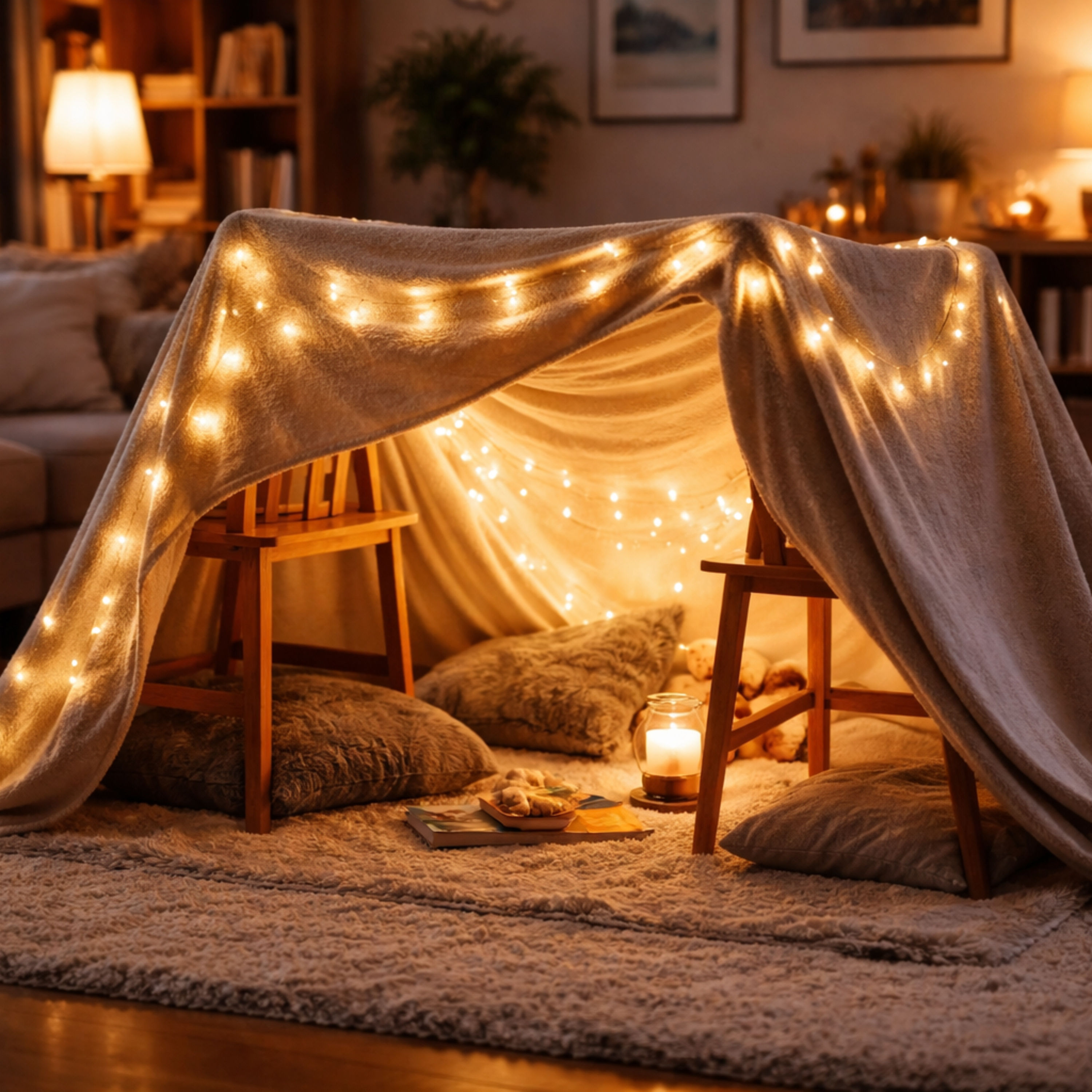 #60 Koselig: Die Höhle aus Decken