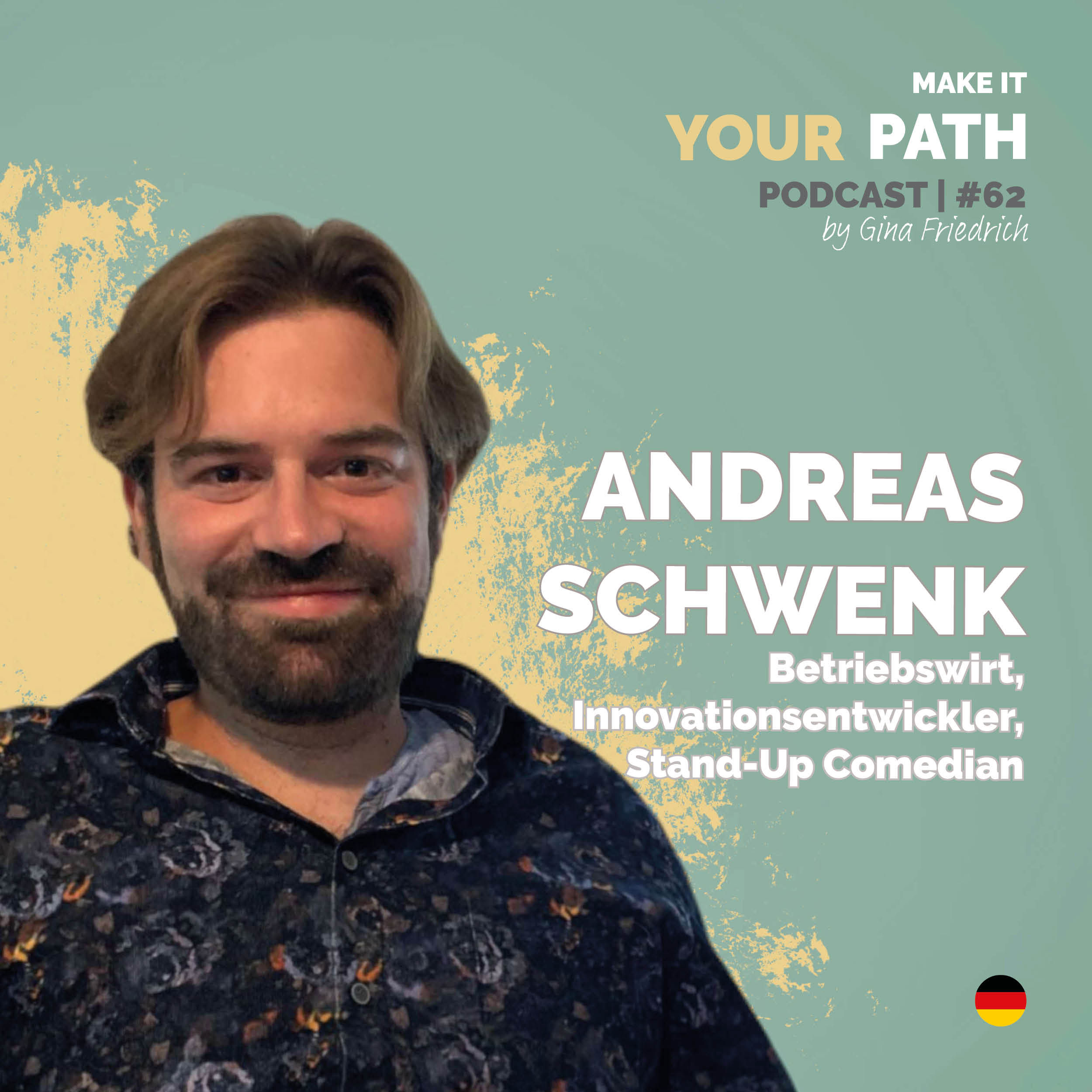 #62 Andreas Schwenk | Ich probiere es immer erst einmal, denn mehr als scheitern kann ich nicht