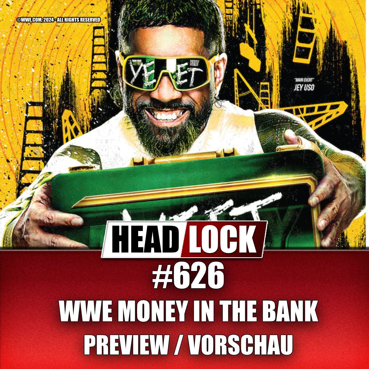 #626: WWE Money in the Bank 2024 (PREVIEW / VORSCHAU) - WER HOLT SICH DIE KOFFER?