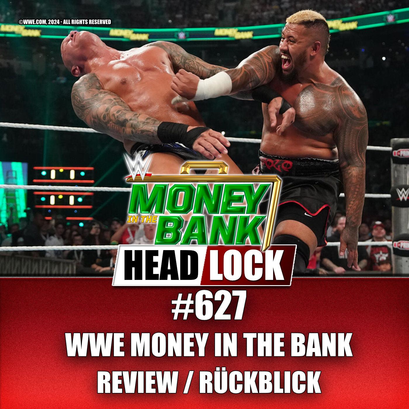 #627: WWE Money in the Bank 2024 (REVIEW / RÜCKBLICK) - BLOODLINE DOMINIERT, WWE-STAR TRITT AB!