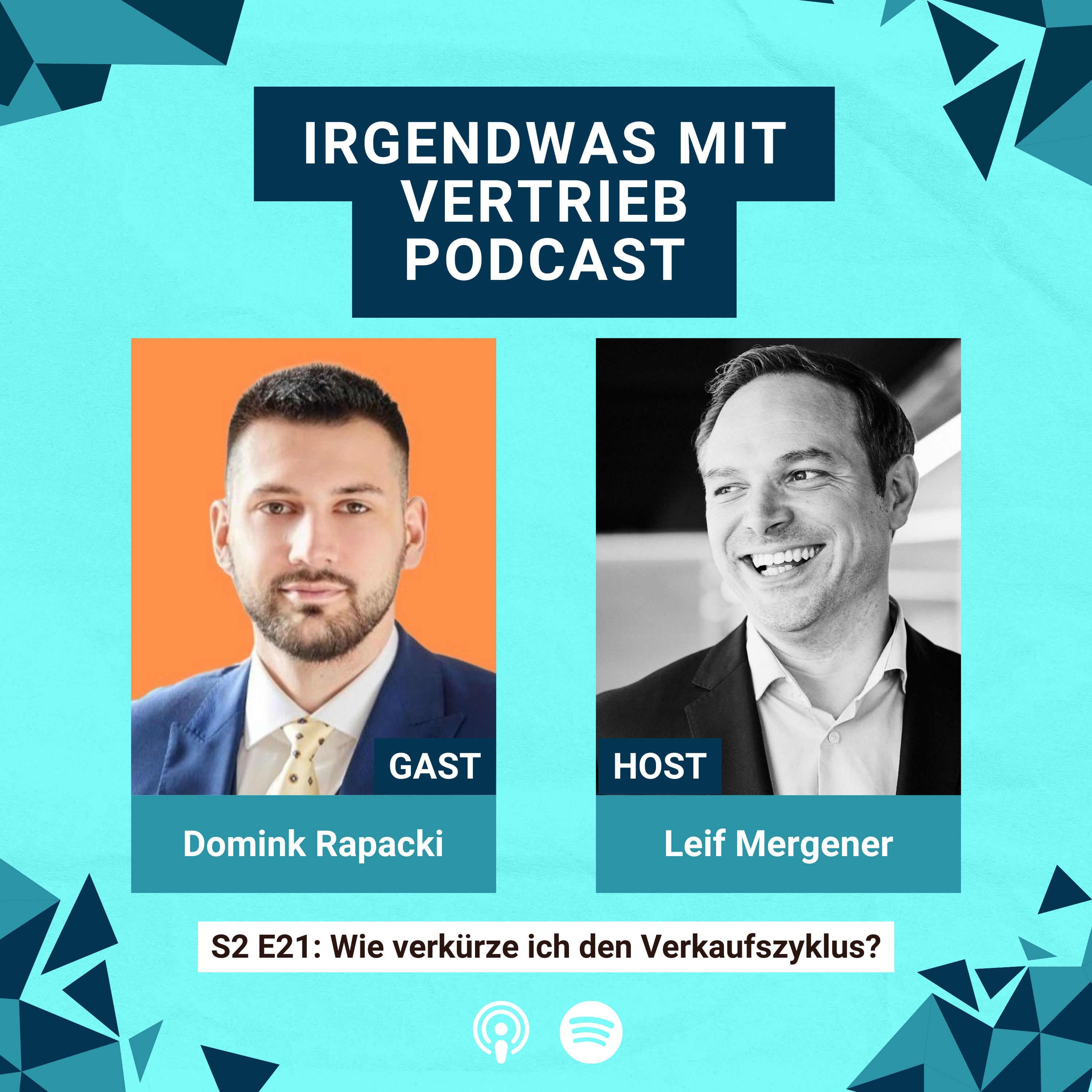 #63 S2E21 Verkaufszyklus verkürzen? So geht's: Interview mit Dominik Rapacki von Meetergo