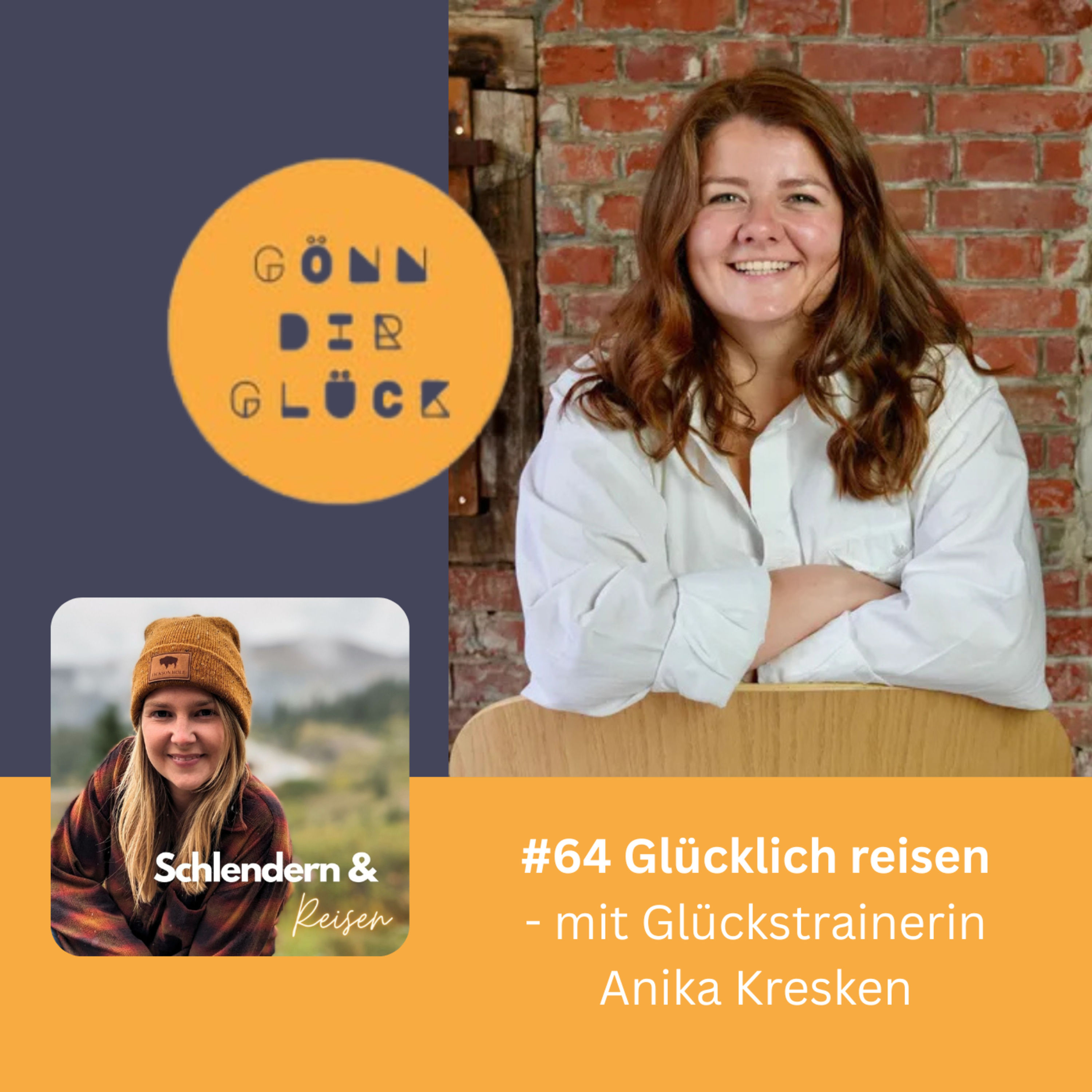 #64 Glücklich reisen - mit Glückstrainerin Anika Kresken