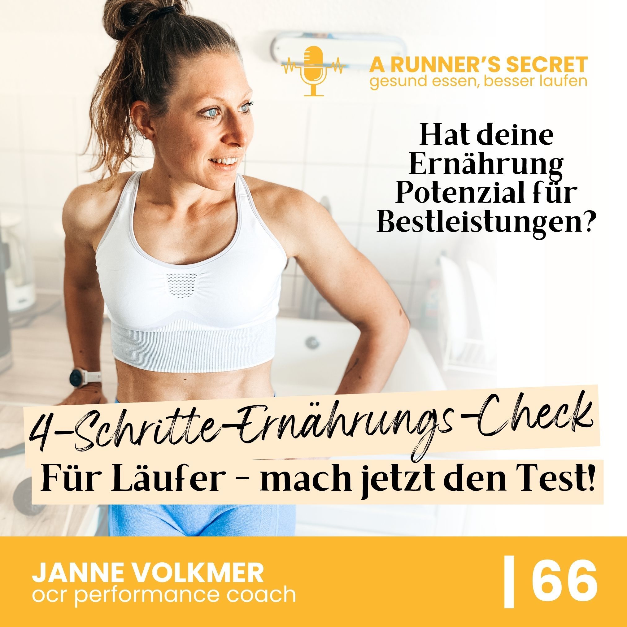 66 | 4-Schritte-Ernährungs-Check für Läufer: Mach den Test - Hat deine Ernährung Potenzial für Bestleistungen?