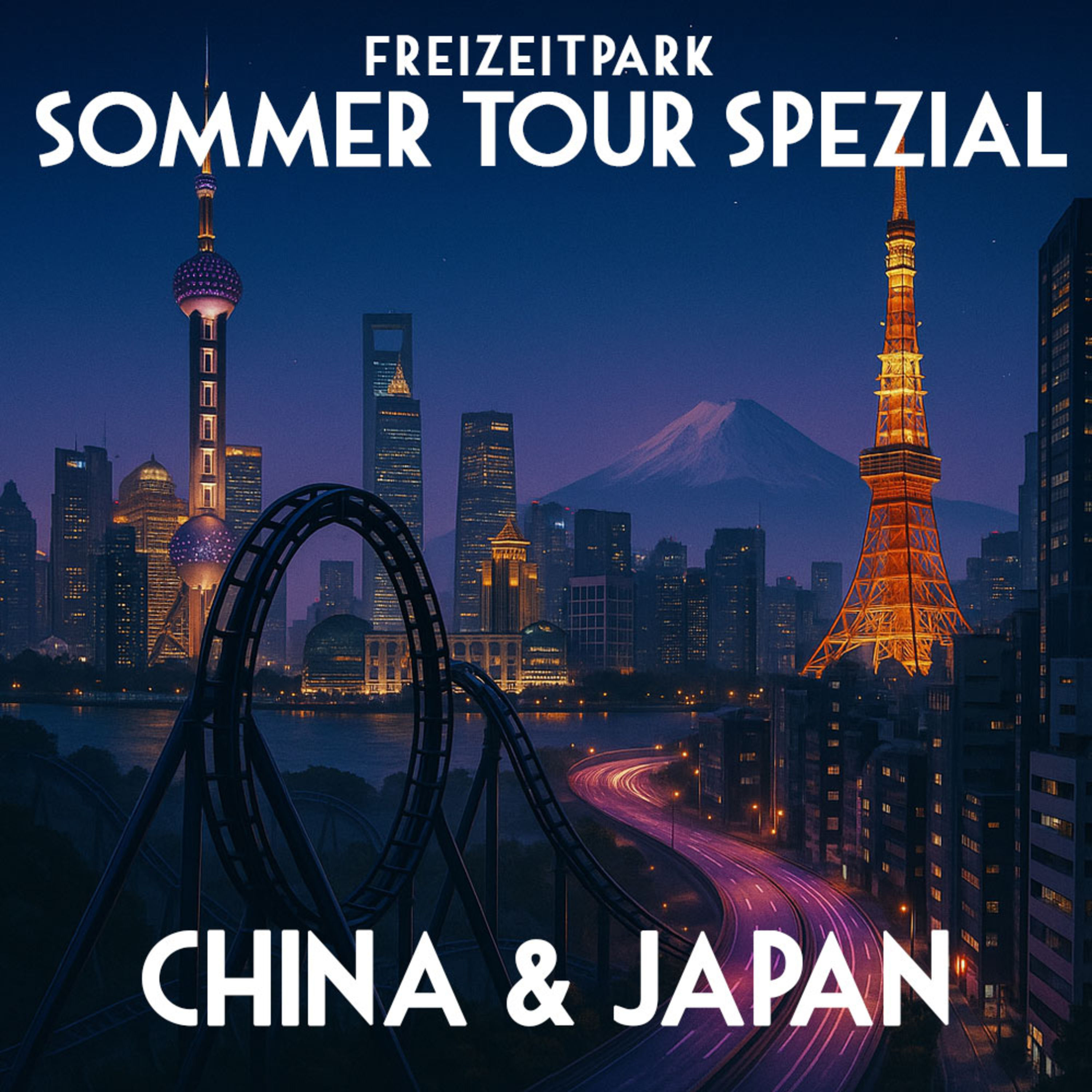 #66 China & Japan: Freizeitpark Sommertour Spezial