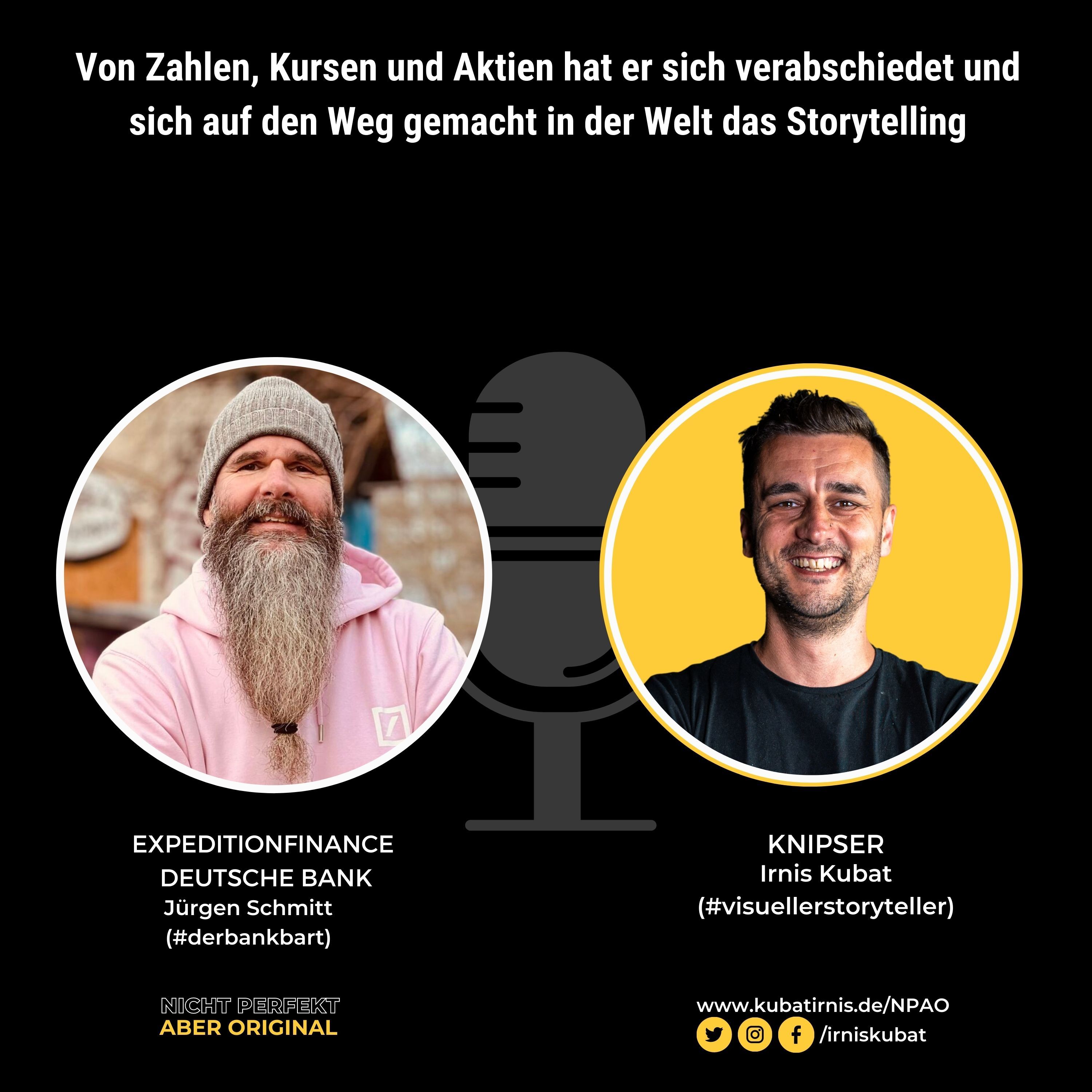 #7 Auf #ExpeditionFinance - Deutsche Bank - Also, der gute Jürgen, #derbankbart, hat sich von der Börse losgesagt und ist in die Welt des Content Creators und der Corporate Influence eingetaucht.