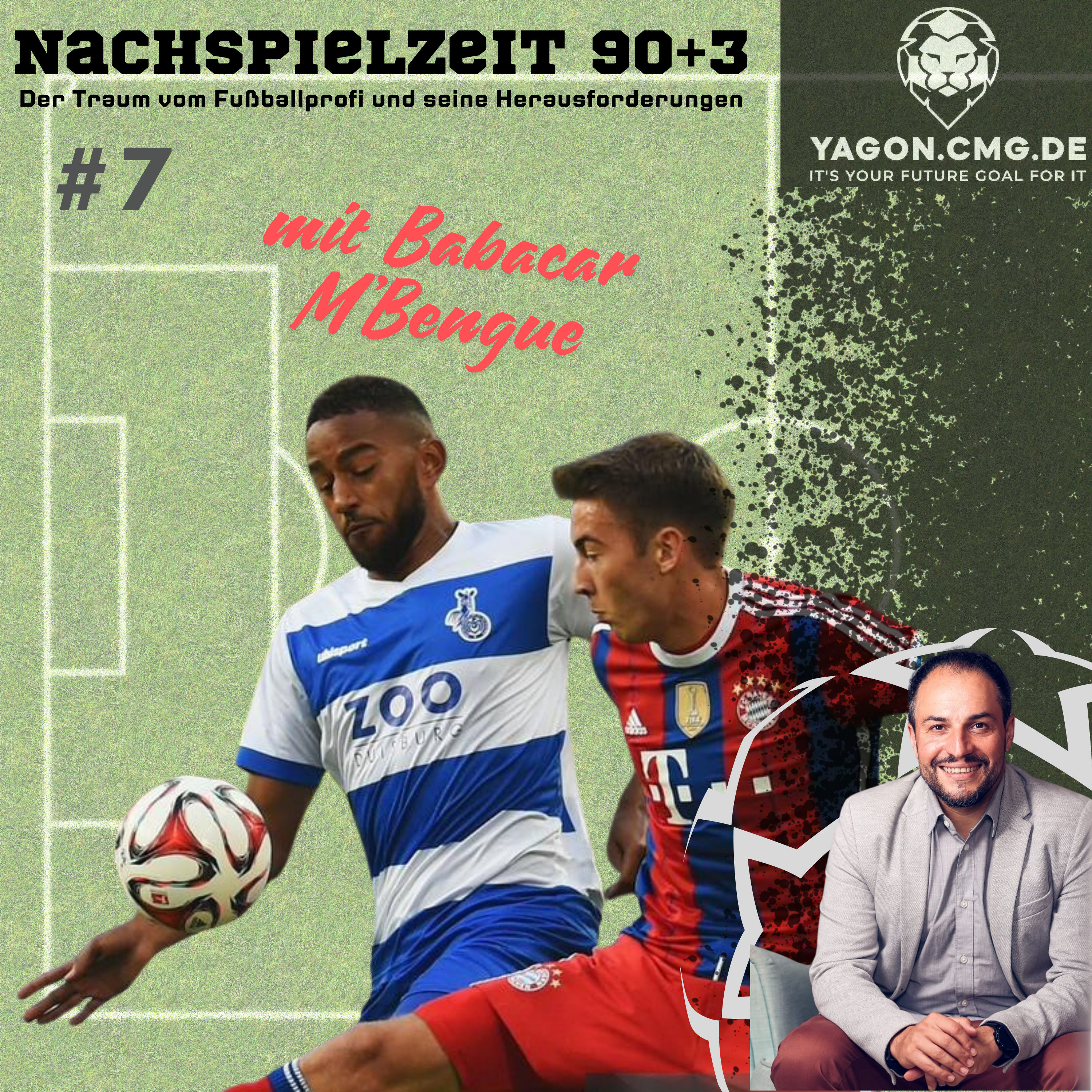 #7 I Ex MSV Duisburg Profi Babacar MBengue vom Straßen Fußballer zum Profi, die Ballerleague mit den VFR Zimbos und das richtige Mindset!