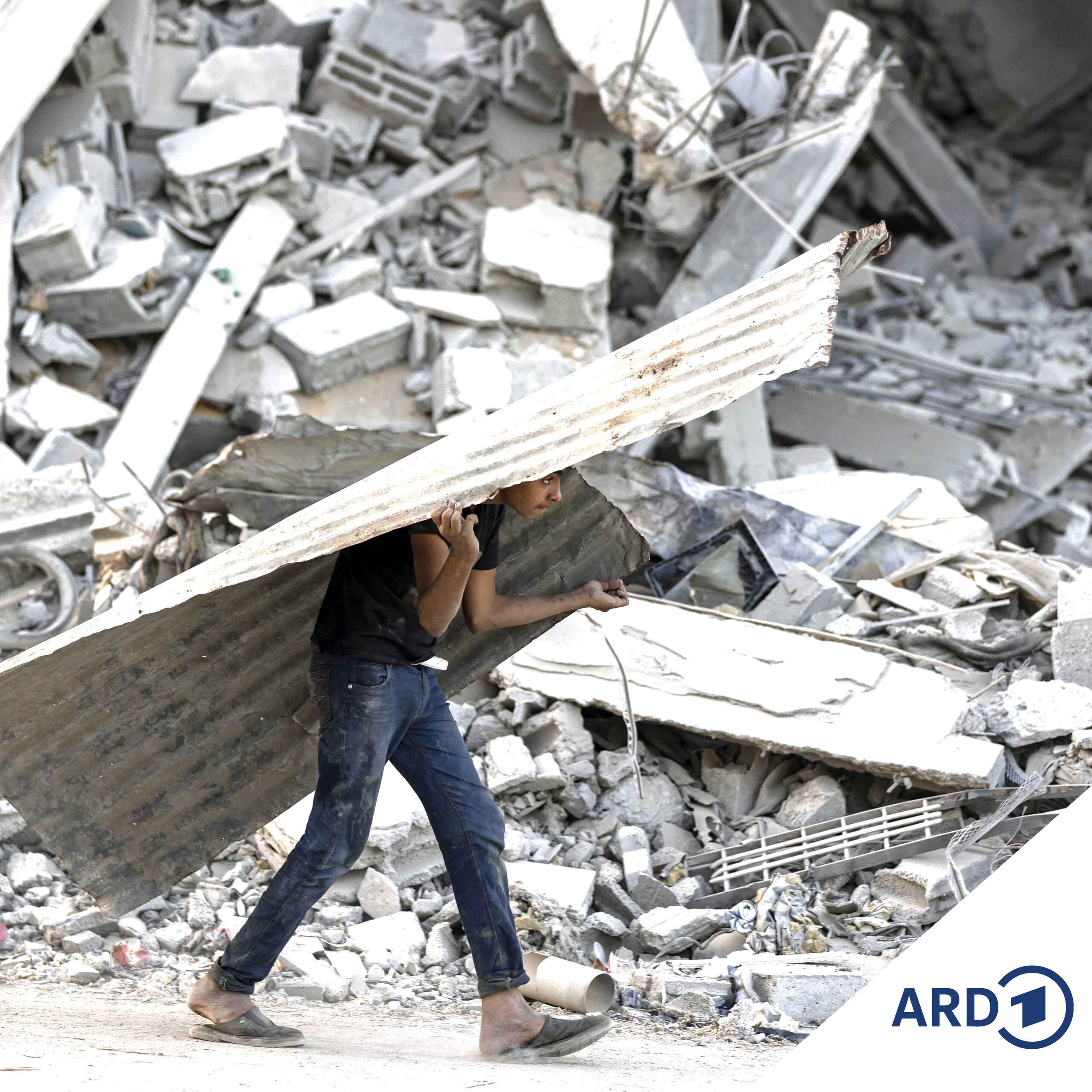 70 Prozent des Gazastreifens sind zerstört