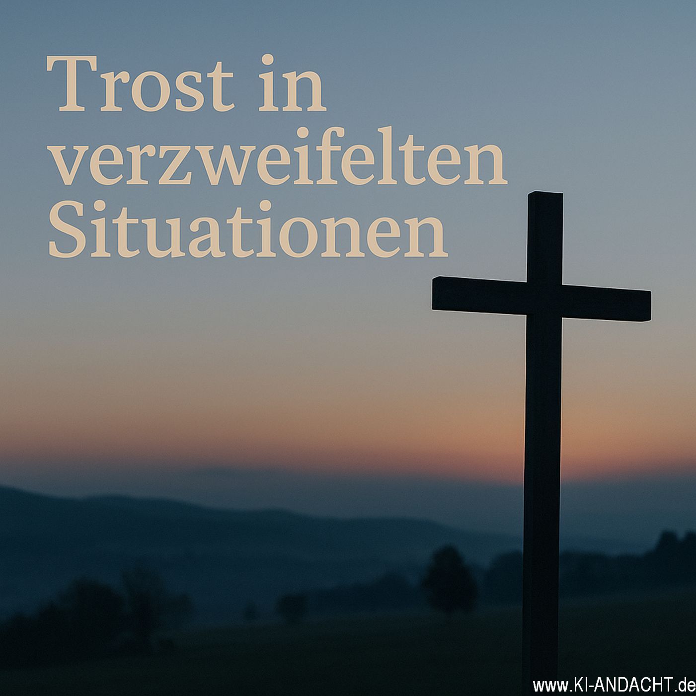 717 – Trost in verzweifelten Situationen