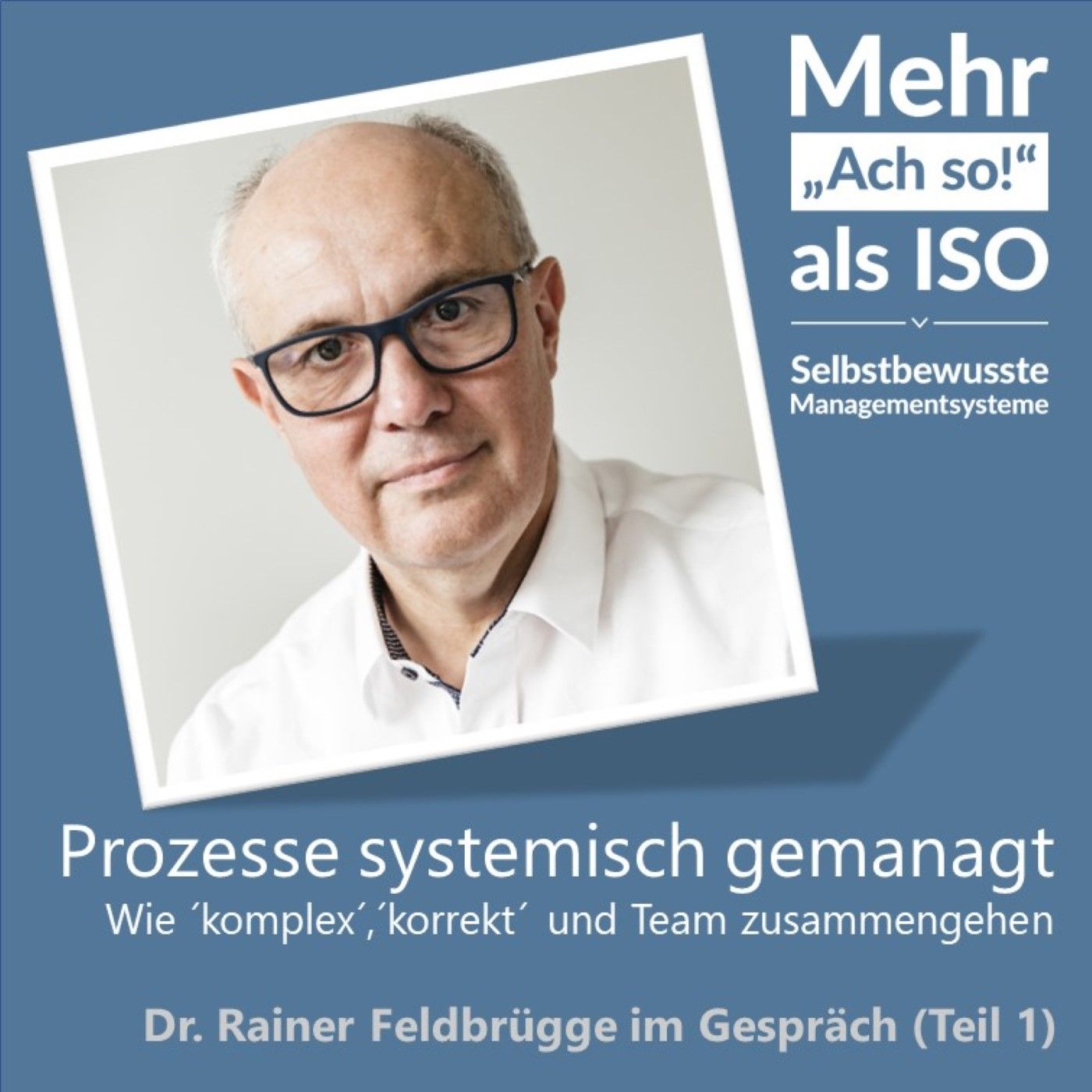 72 Prozesse systemisch gemanagt: Wie ´komplex´,´korrekt´ und Team zusammengehen - Rainer Feldbrügge im Gespräch (Teil 1)