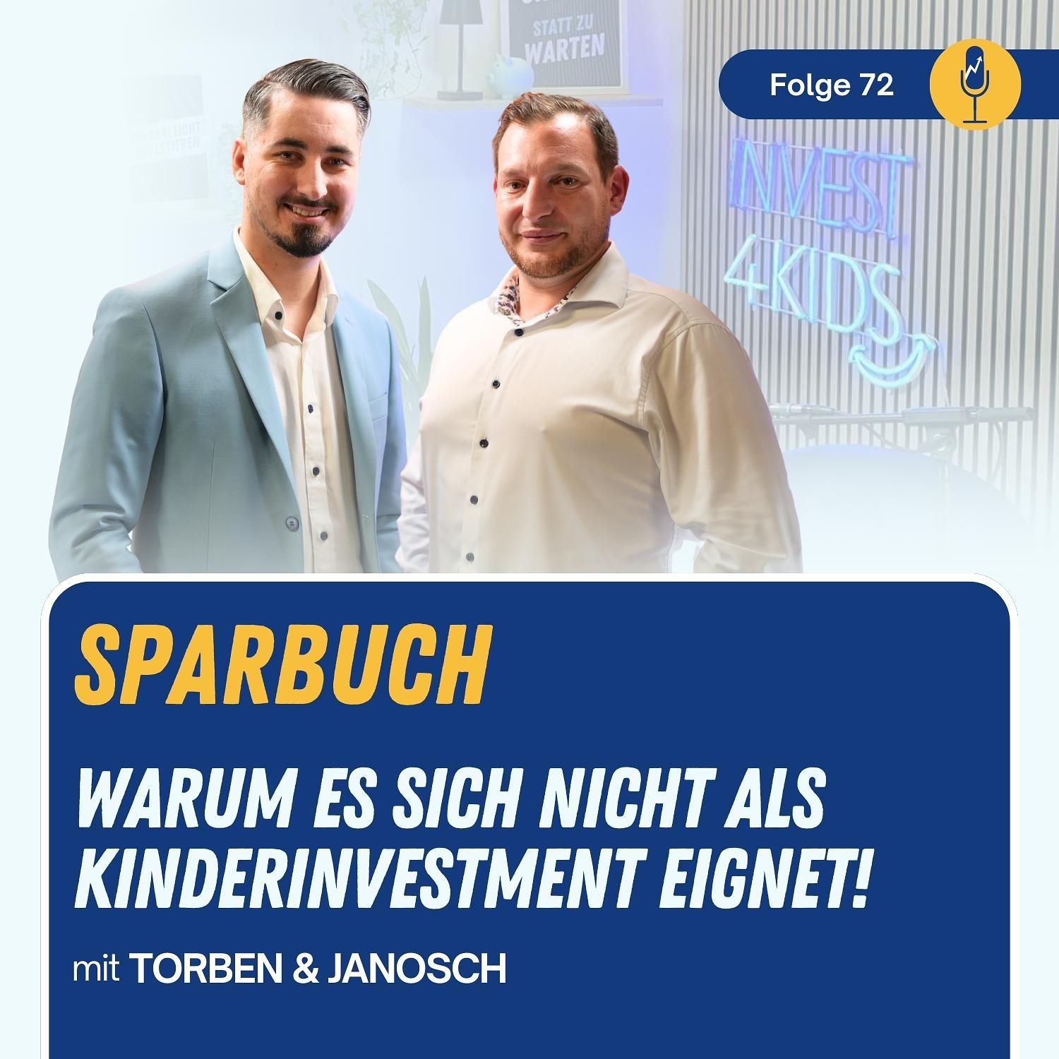 #72 Warum SPARBÜCHER deinen Kindern Geld kosten & was du BESSER machen kannst