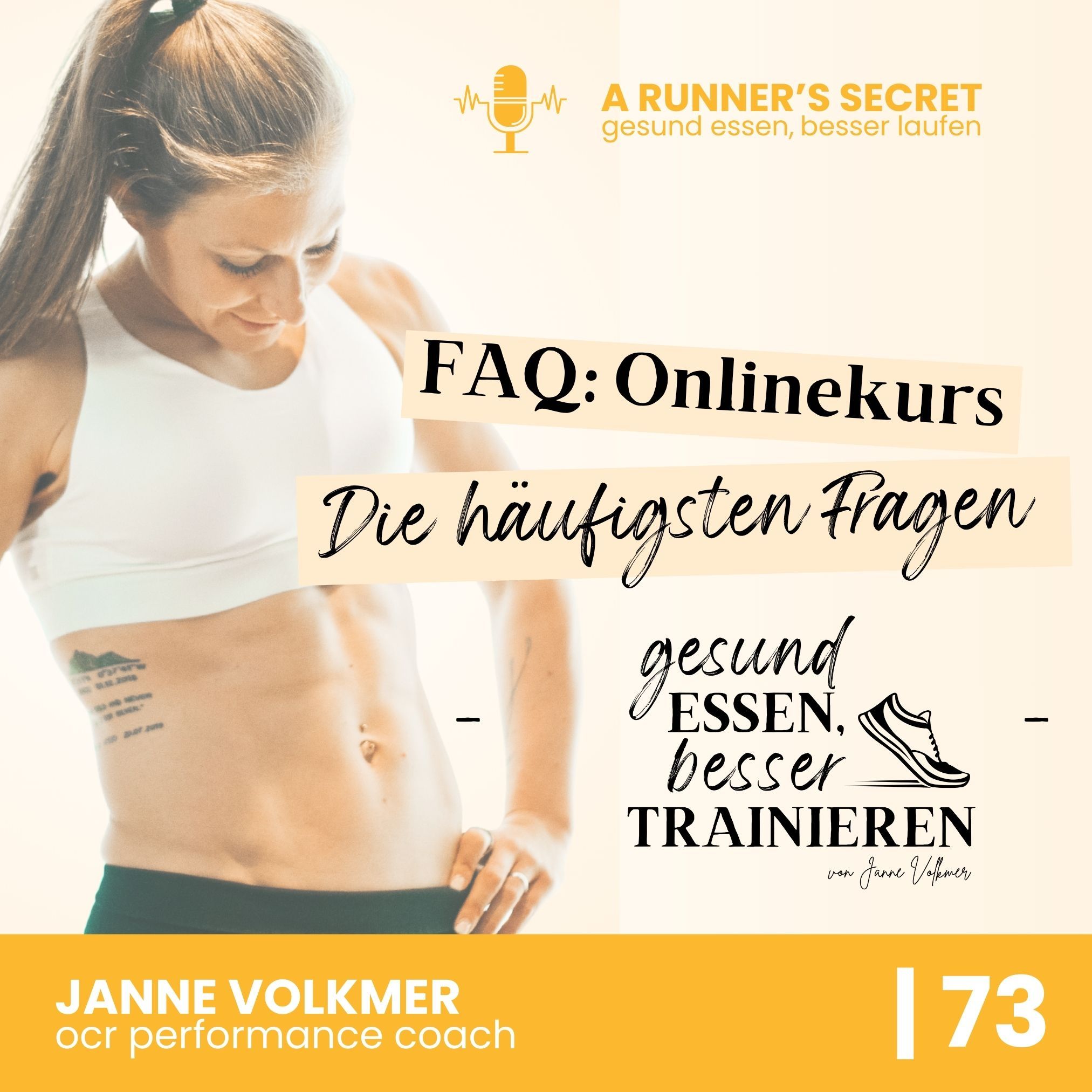 73 | Die häufigsten Fragen zu "A Runner's Nutrition - Gesund essen, besser trainieren