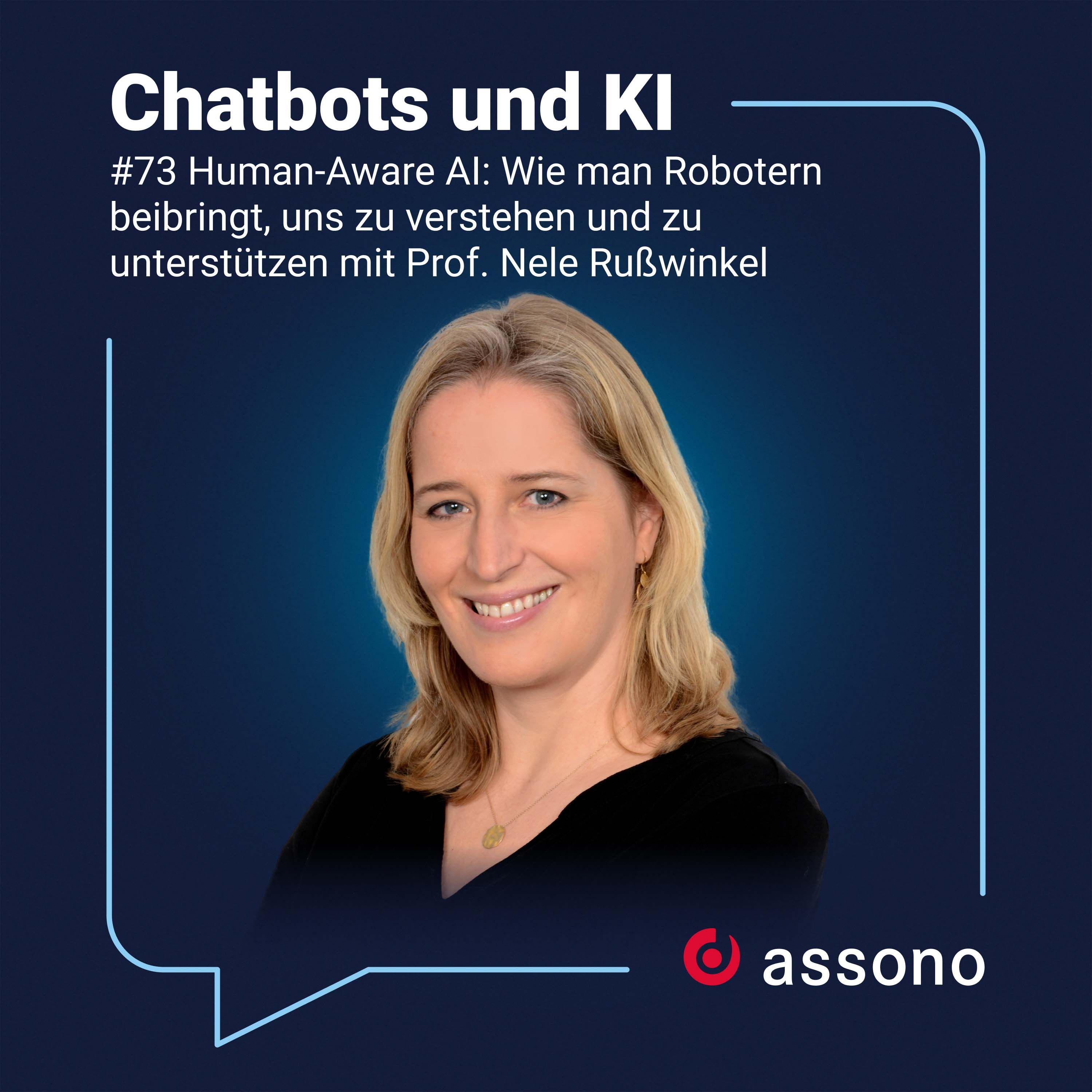 #73 - Human-Aware AI: Wie man Robotern beibringt, uns zu verstehen und zu unterstützen mit Prof. Nele Rußwinkel