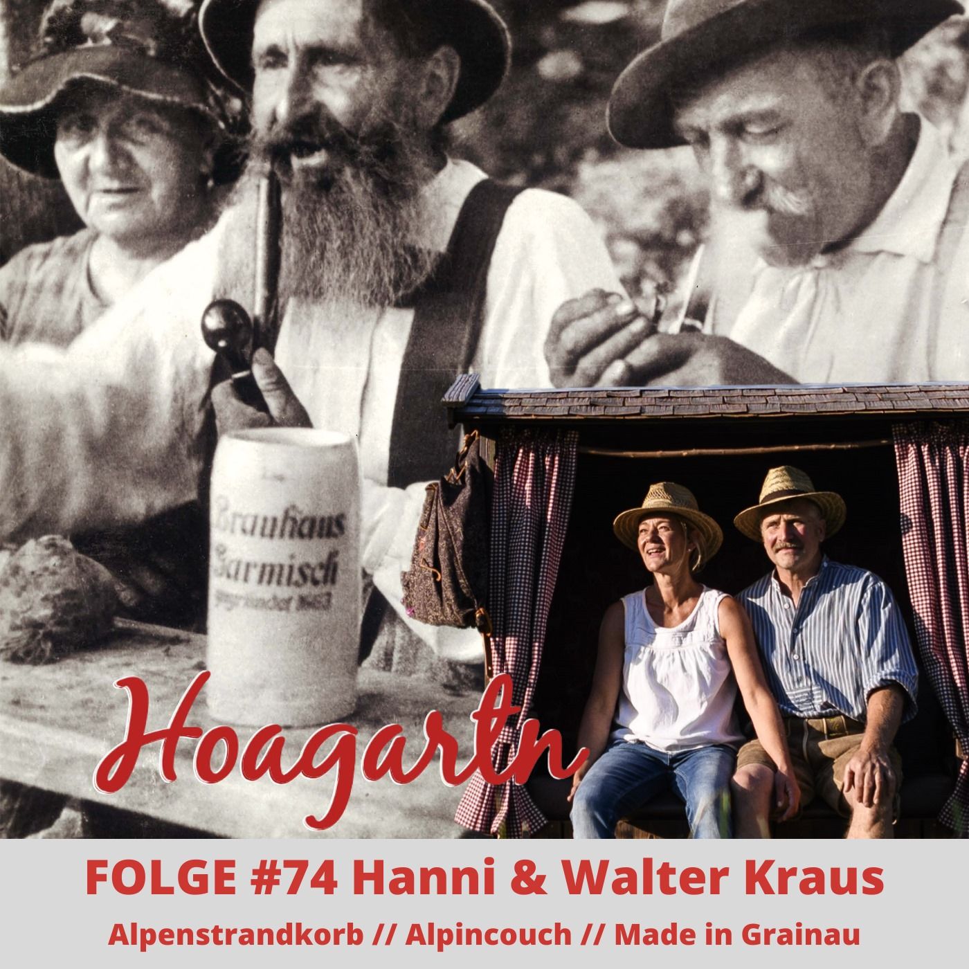 #74 Hanni & Walter Kraus // Alpenstrandkorb // Alpincouch