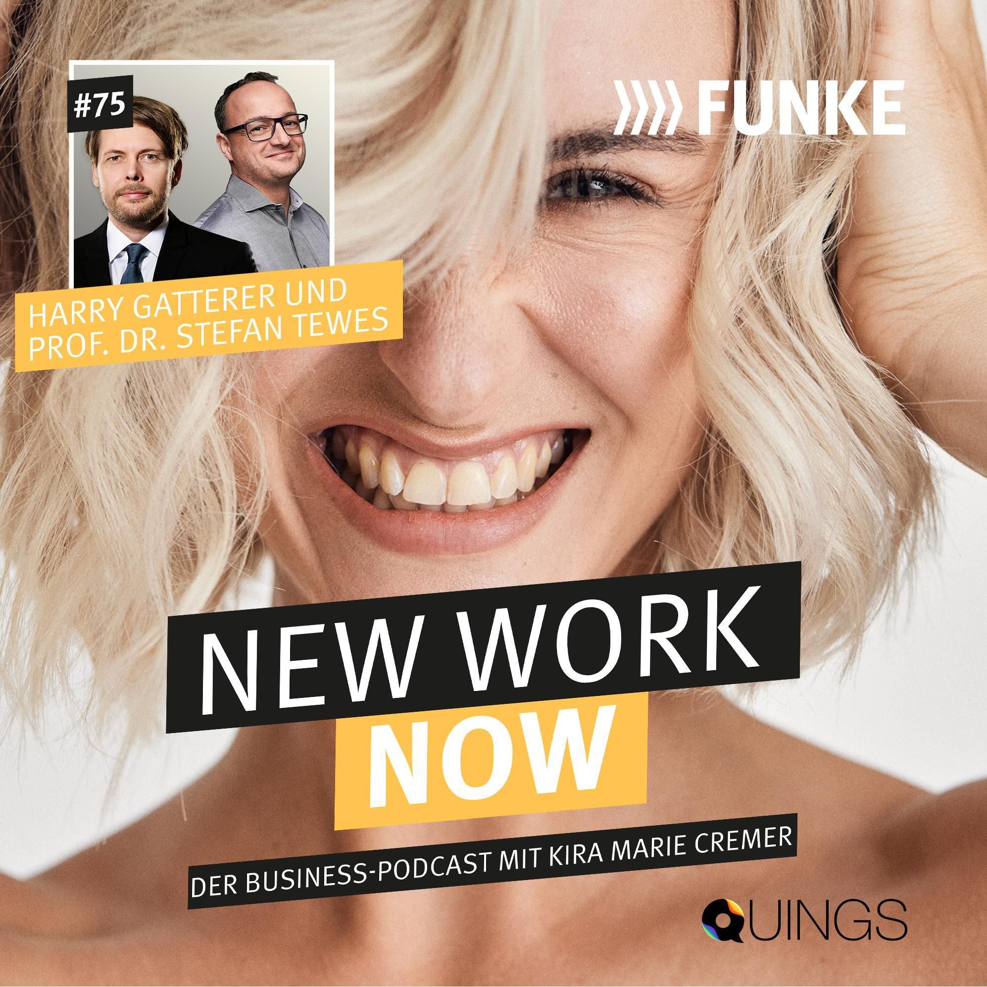 #75 Harry Gatterer & Prof. Dr. Stefan Tewes | Über die Zukunft von New Work, die Beobachtung von Trends und die Verschiebung der Arbeitswelt