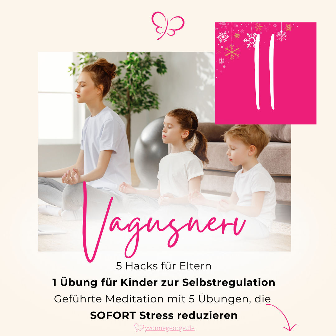 #75 Vagusnerv: 5 Hacks für Eltern + Übung für Kinder, die SOFORT Stress reduziert