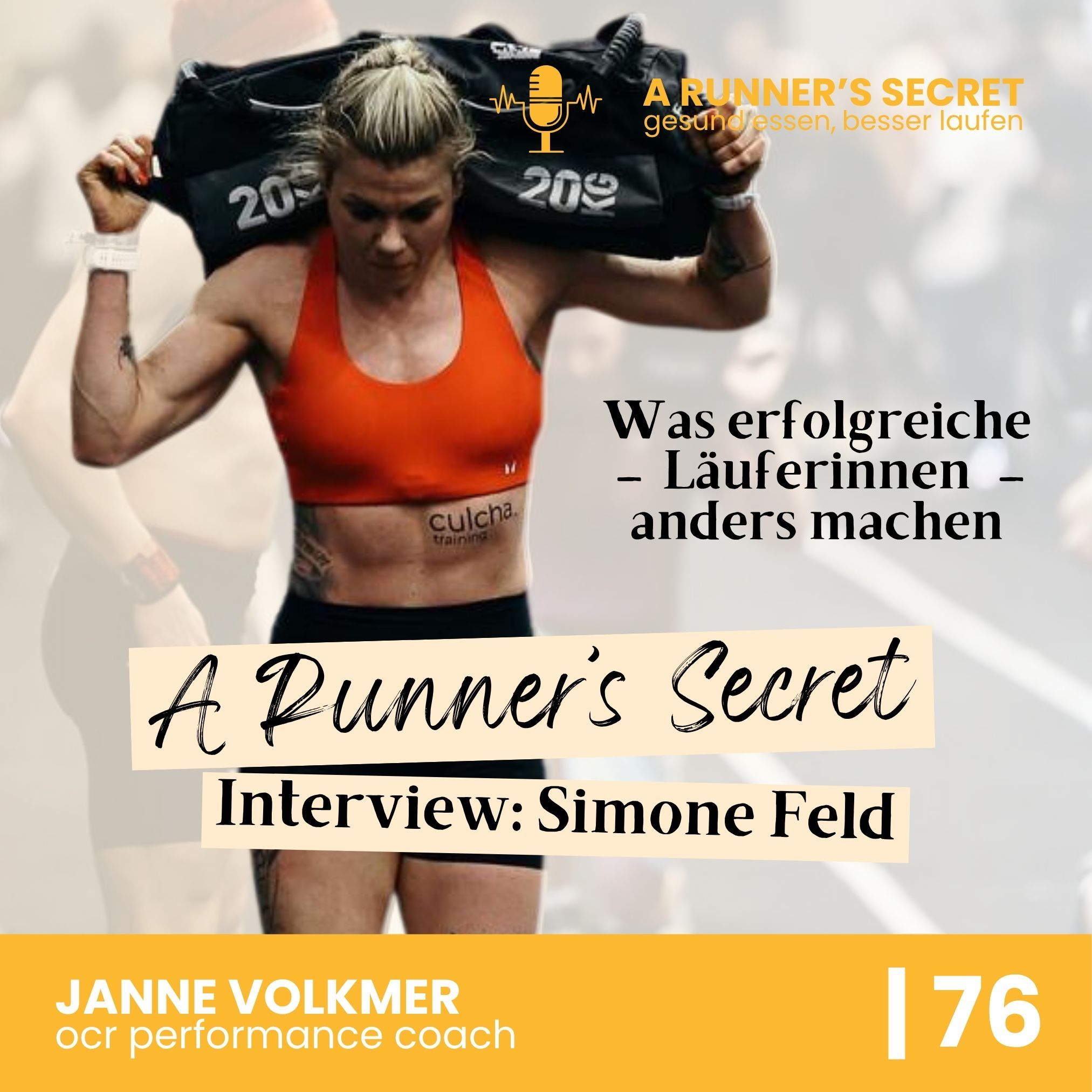 76 | A Runner's Secret: Interview mit Simone Feld - Was erfolgreiche LäuferInnen anders machen