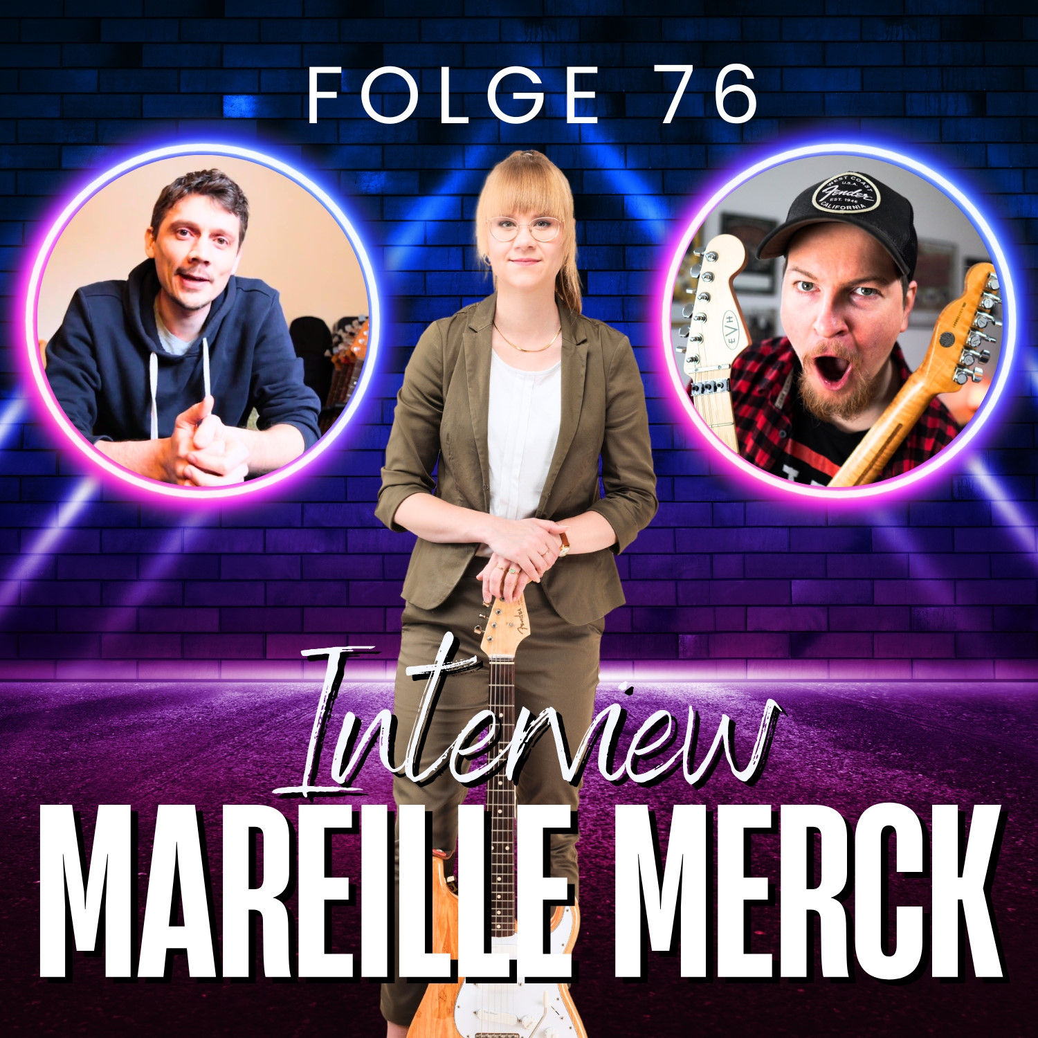 76. Mareille Merck: Jazzgitarristin, Komponistin & Gitarrenlehrerin (Interview)