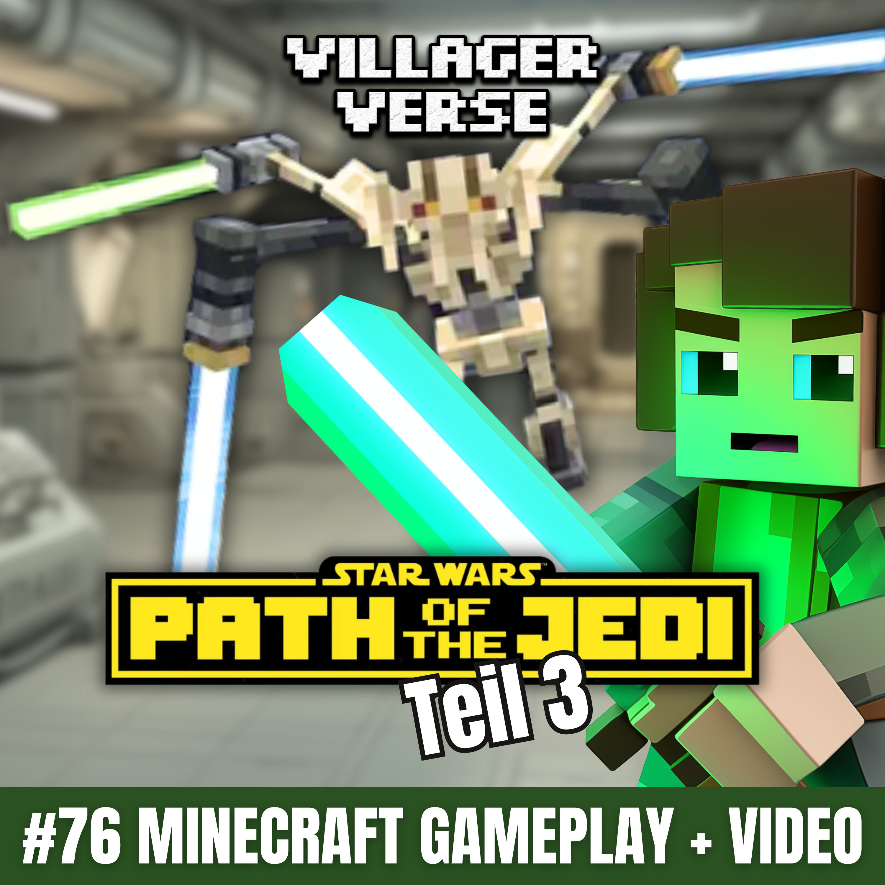 #76💀 Star Wars - Path of the Jedi - Teil 3 | Minecraft Podcast