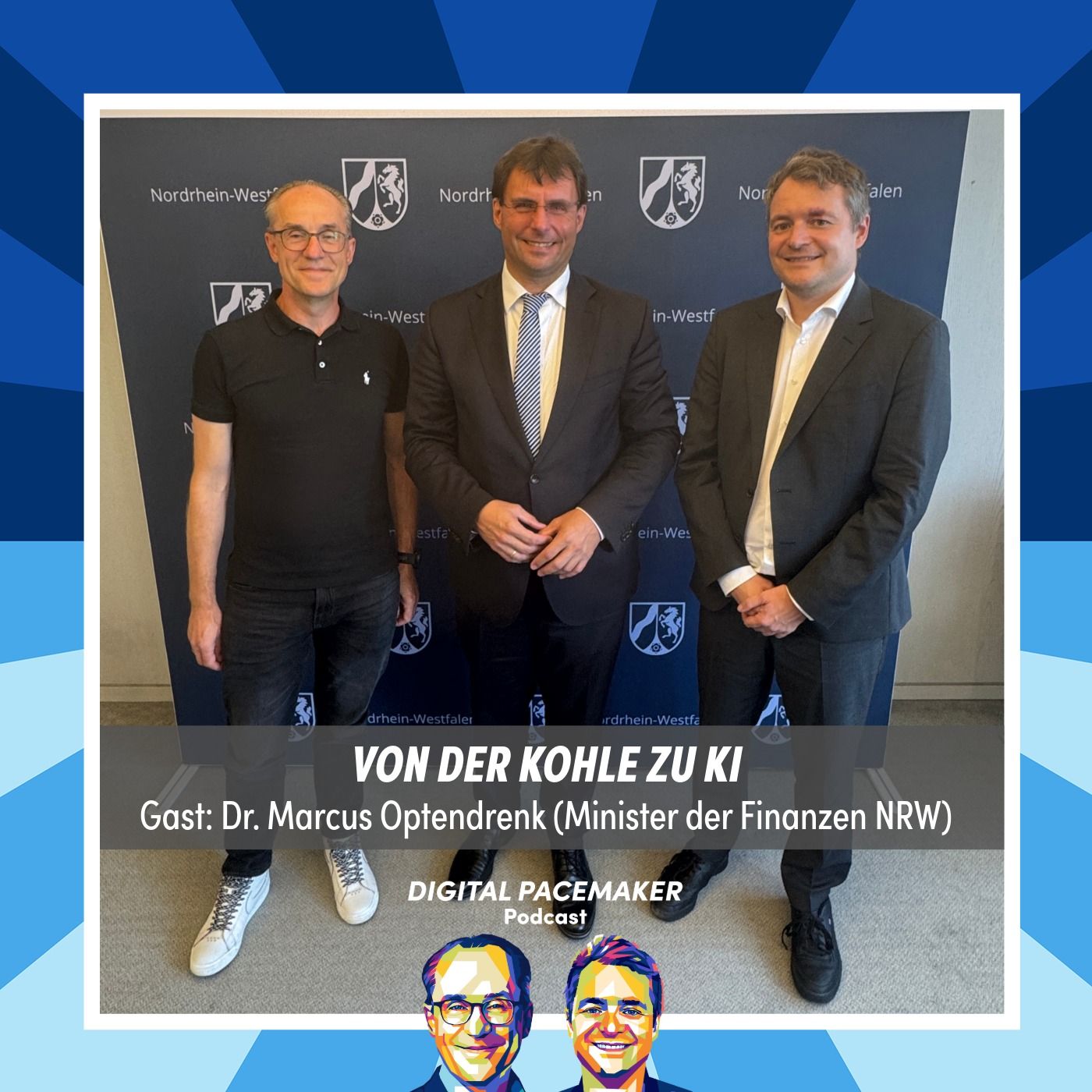 #77 Wie modernisiert NRW seine Finanzverwaltung mit KI? mit Dr. Marcus Optendrenk (Finanzminister NRW)