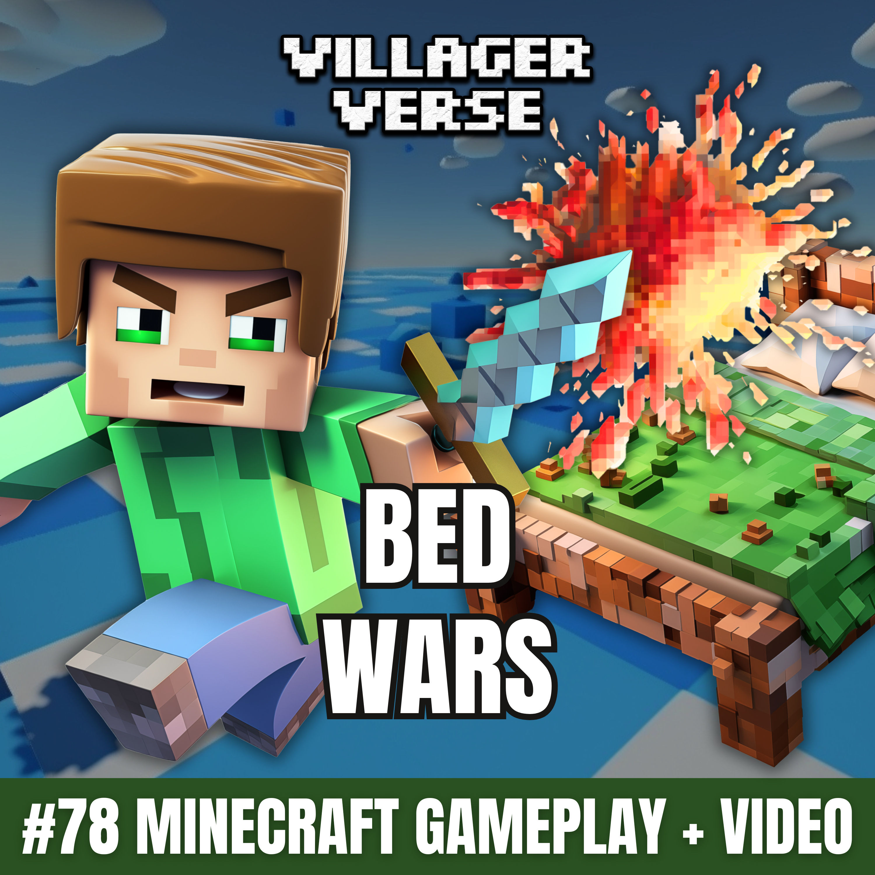 #78 🛌 Siegreich in Bed Wars | Minecraft Podcast