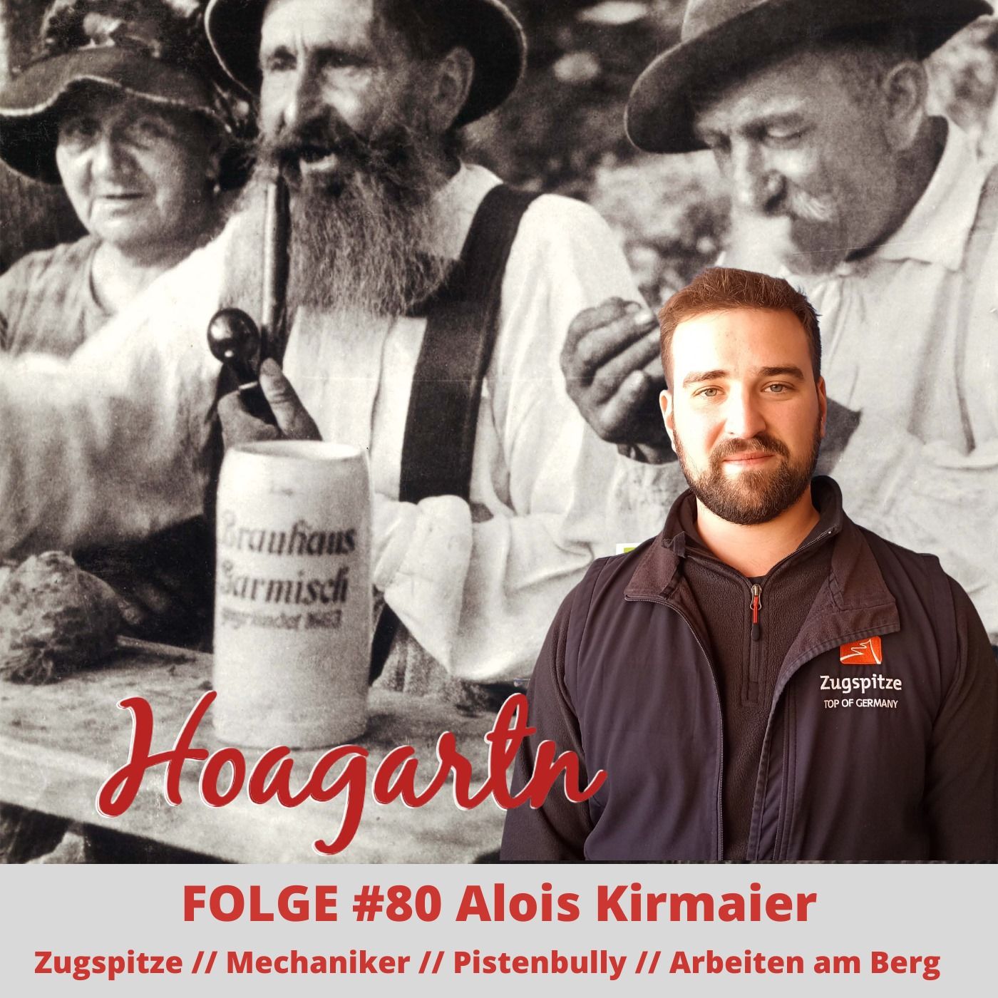 #80 Alois Kirmaier // Zugspitze // Mechaniker // Pistenbully // Arbeiten am Berg