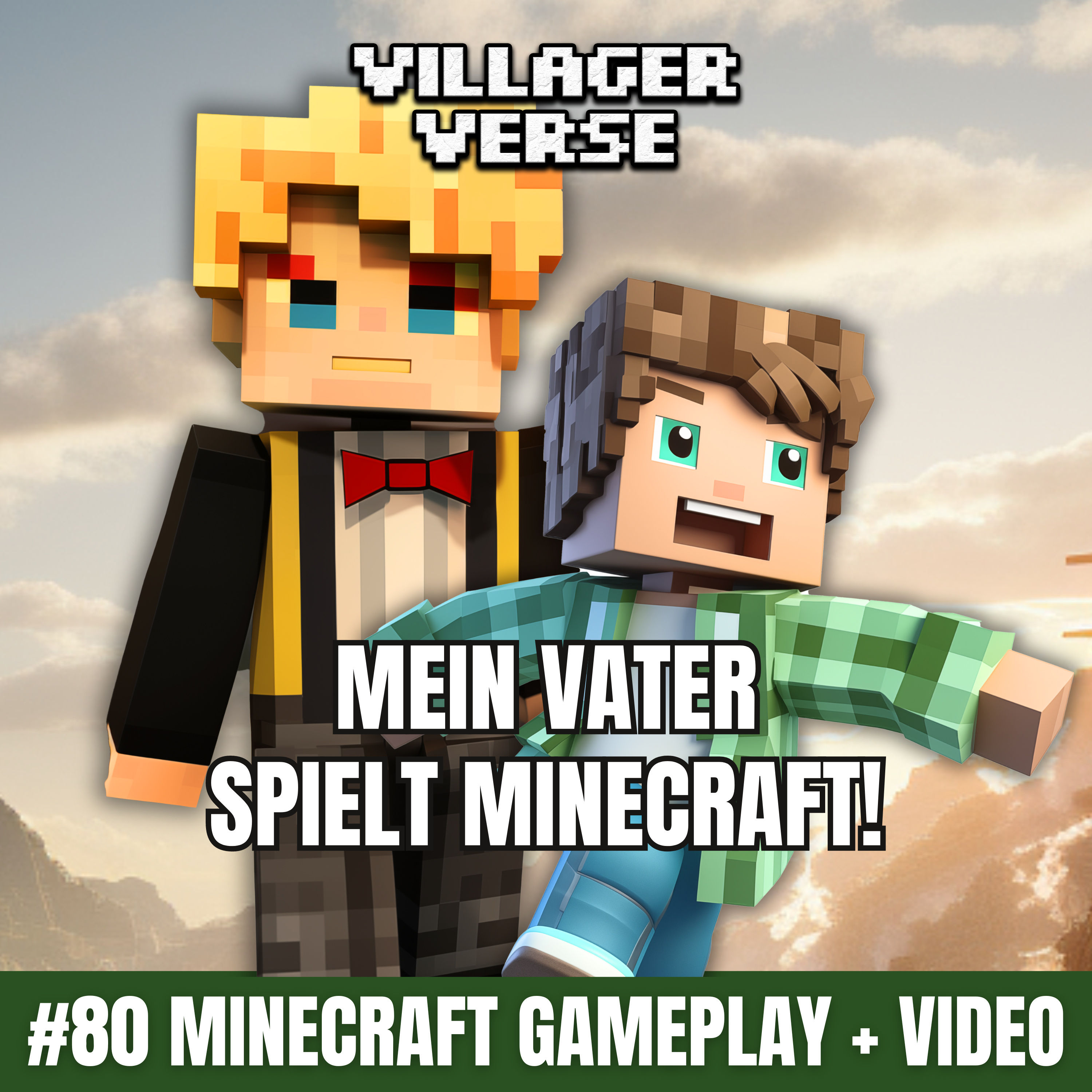 #80 😱 Mein Vater spielt Minecraft!