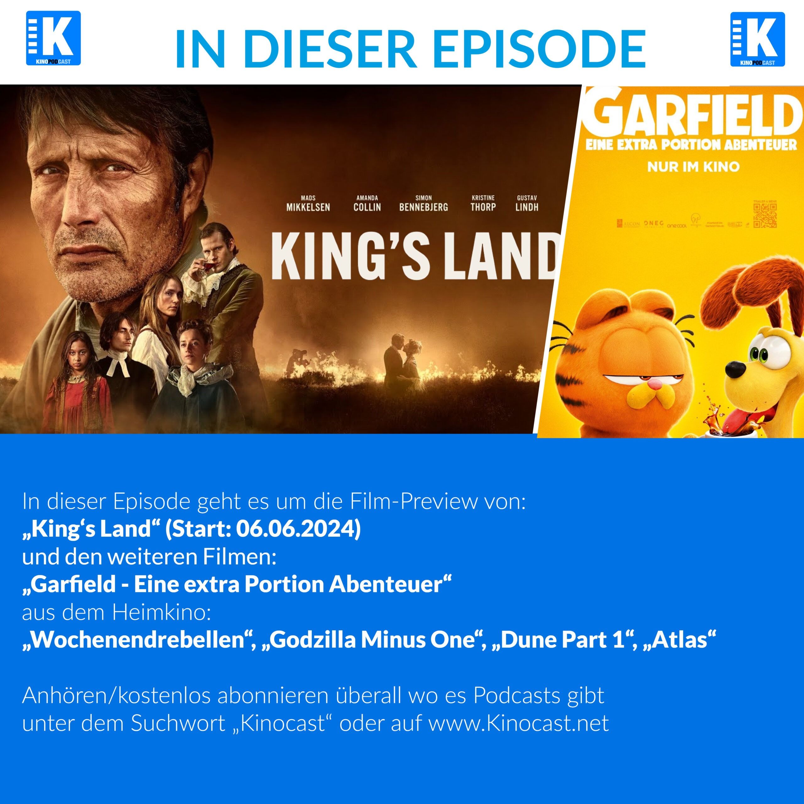 #815: King's Land, Garfield - Eine extra Portion Abenteuer, Wochenendrebellen