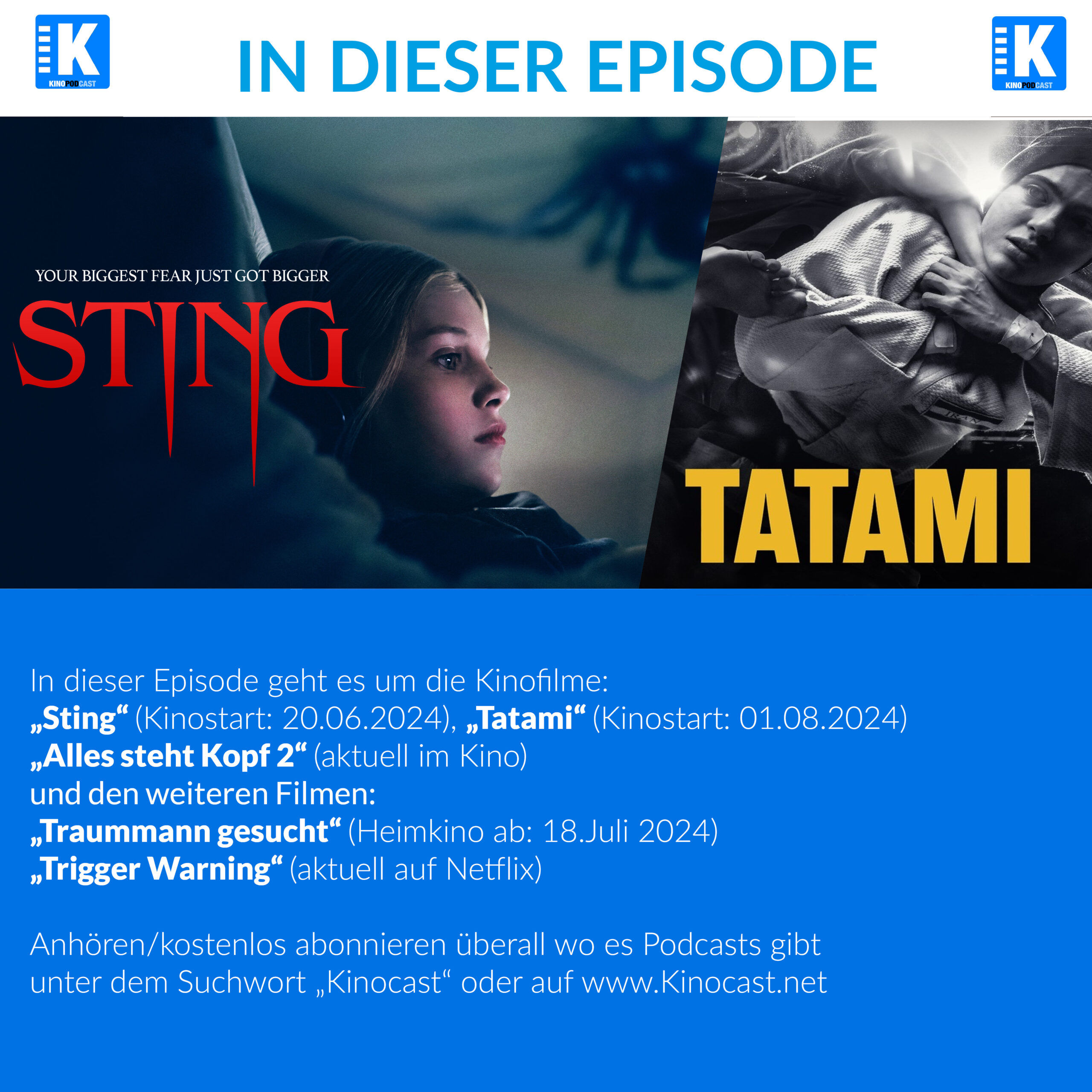 #818: Sting, Tatami, Alles steht Kopf 2 - Spinnen auf der Judomatte