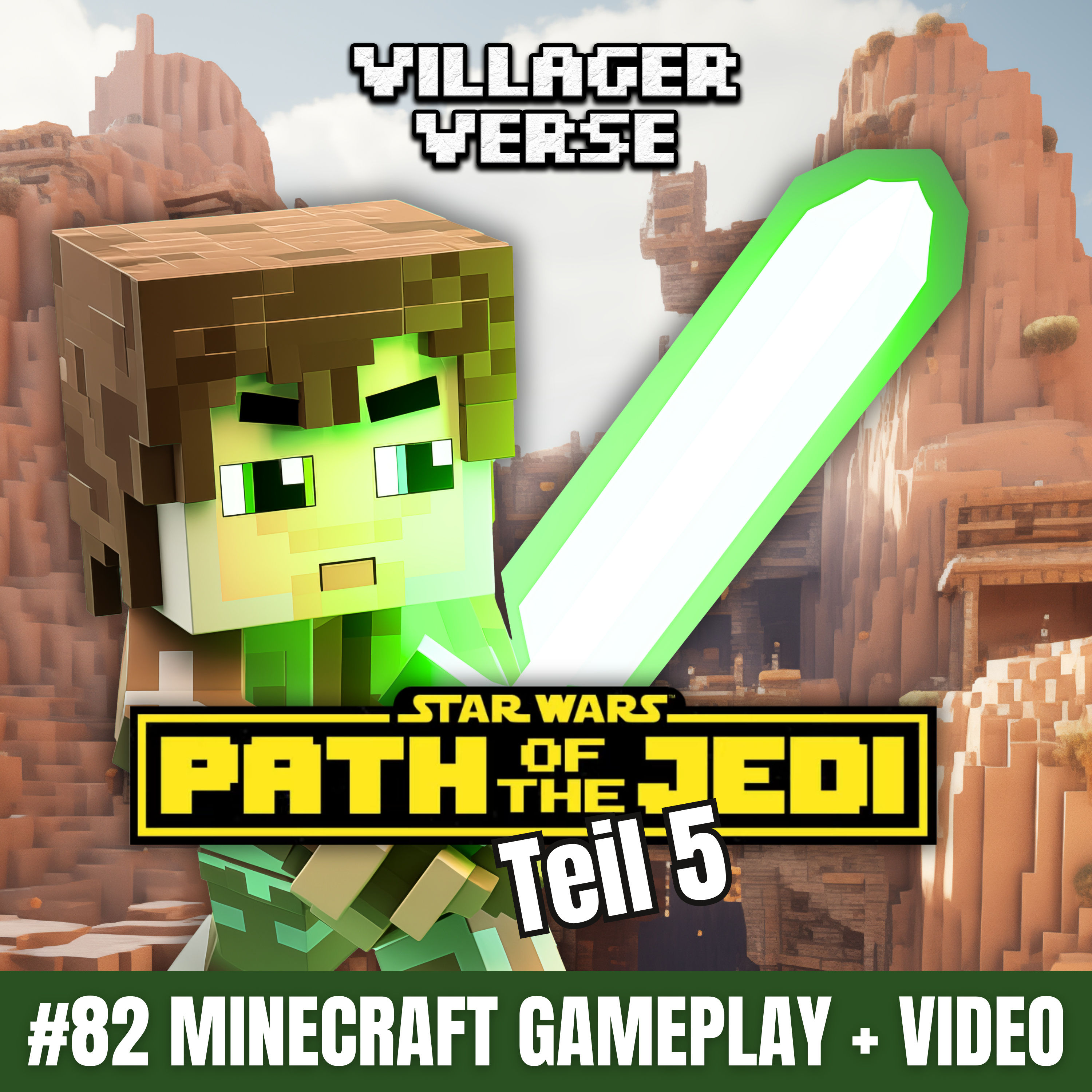 #82 ✨ Star Wars - Path of the Jedi - Teil 5 | Minecraft Podcast