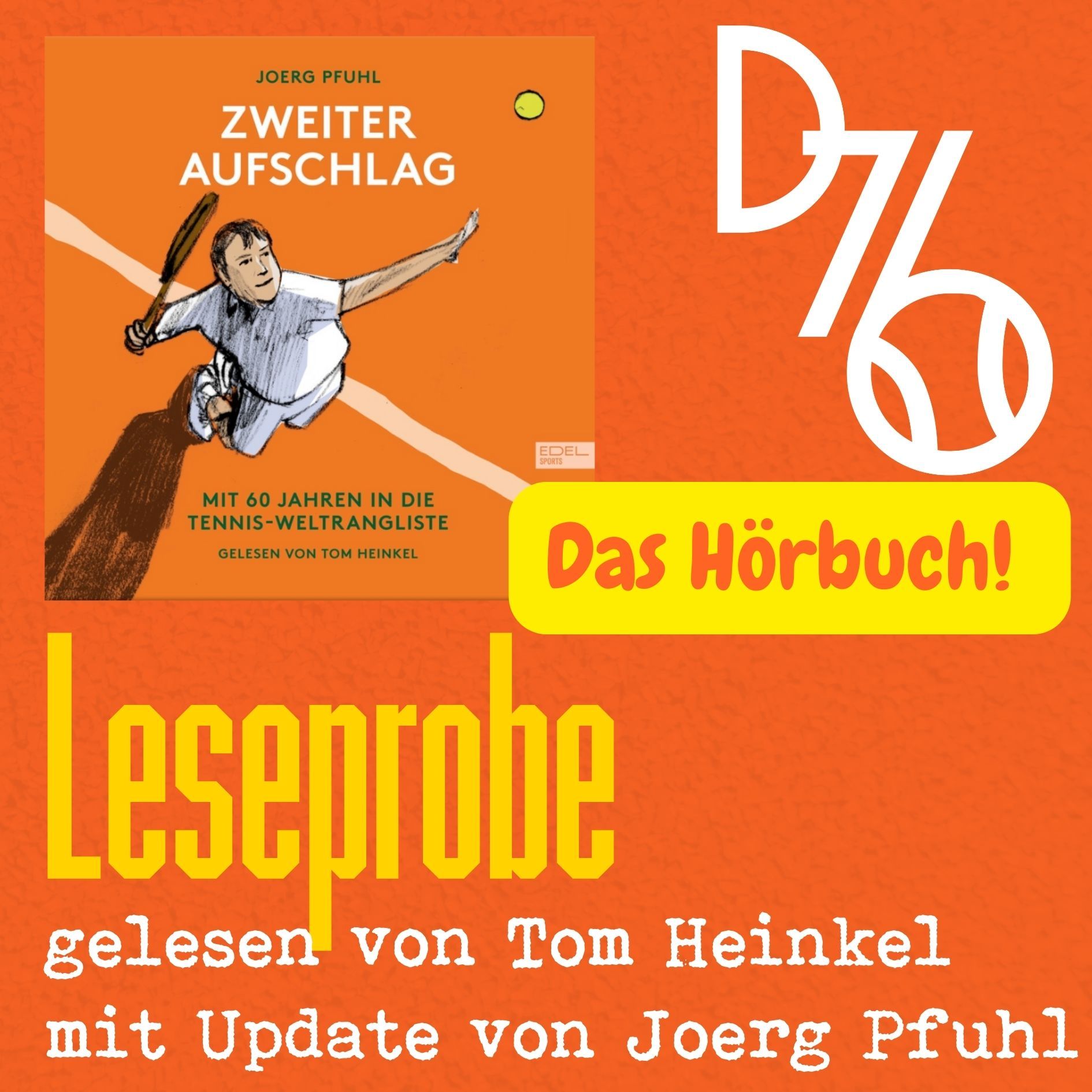 83 Zweiter Aufschlag update Tom liest Hörprobe des Hörbuchs