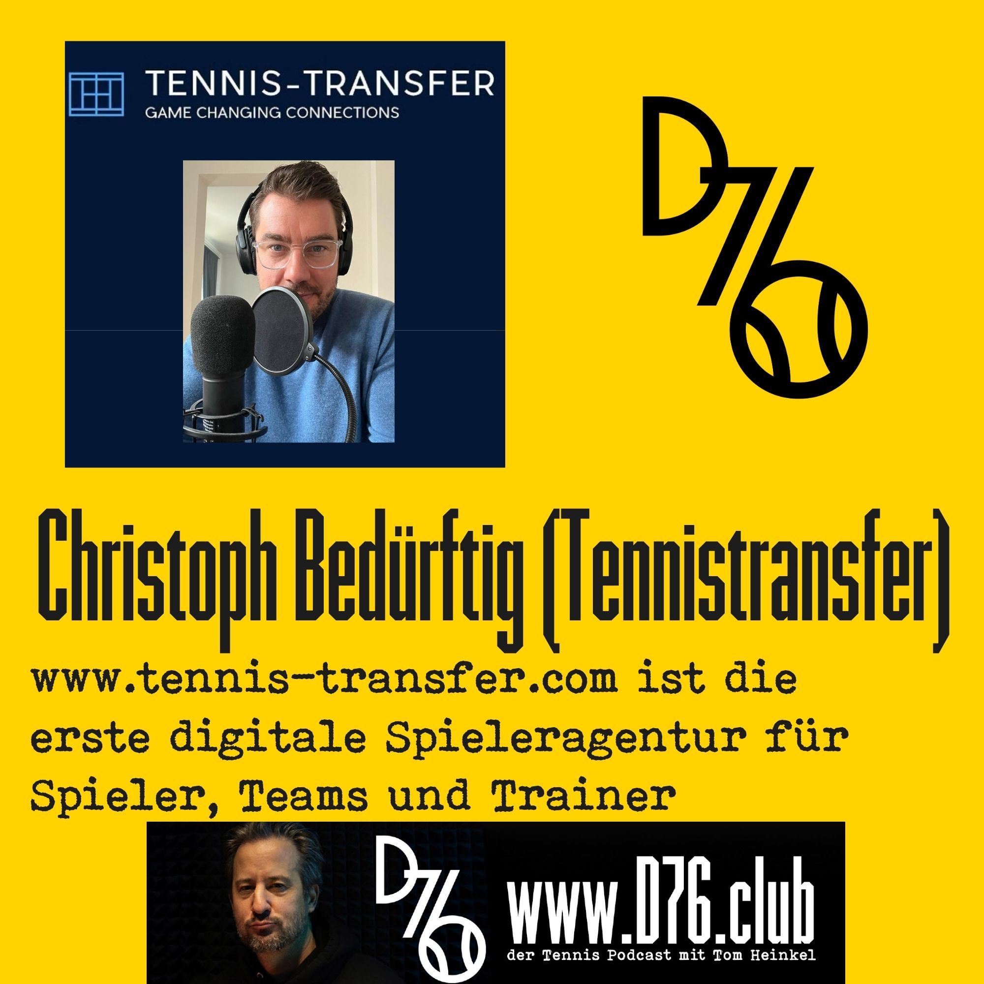 85 Tennis-Transfer Macher Christoph Bedürftig