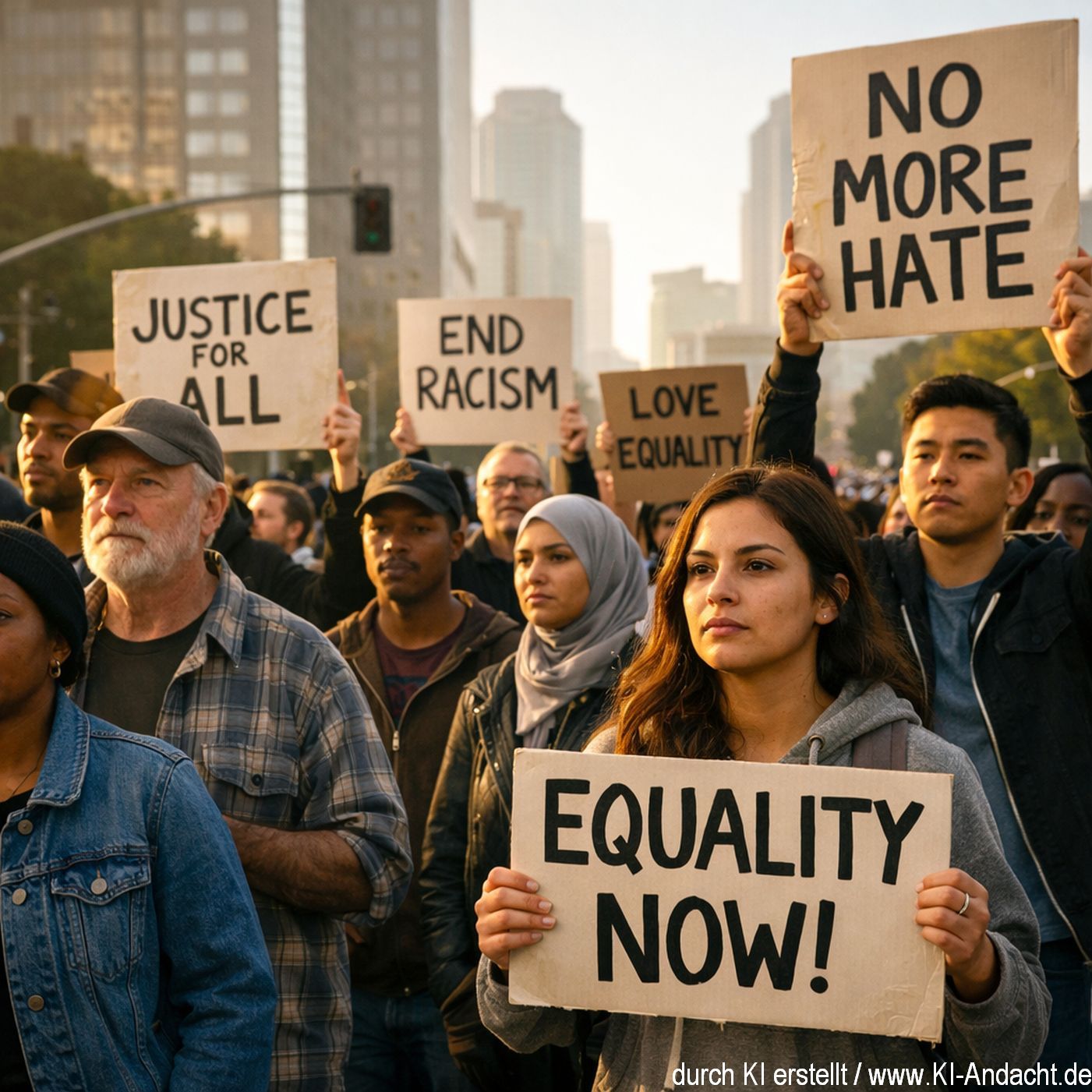 852 – Gerechtigkeit, Gewalt und das menschliche Herz angesichts von Leid und Protest