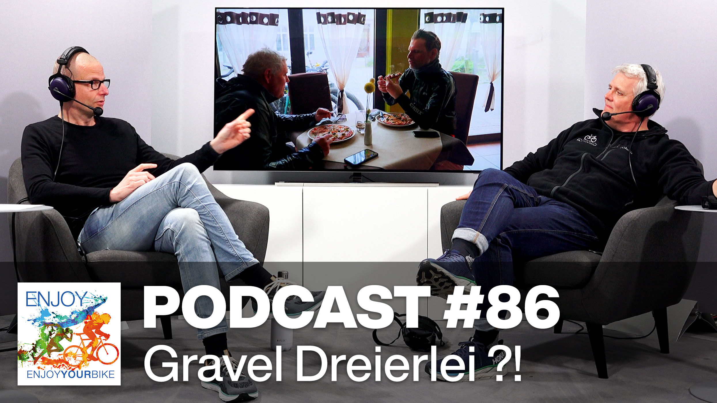 86: Gravel Dreierlei! OPEN vs. Salsa vs. Ritchey, GinkGo Lastenrad, Milan San Remo